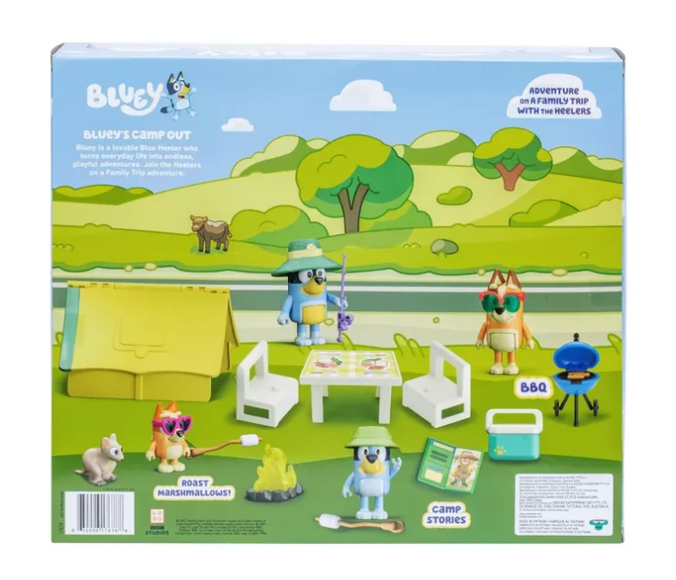 BLUEY PLAYSET  CAMPAMENTO-6