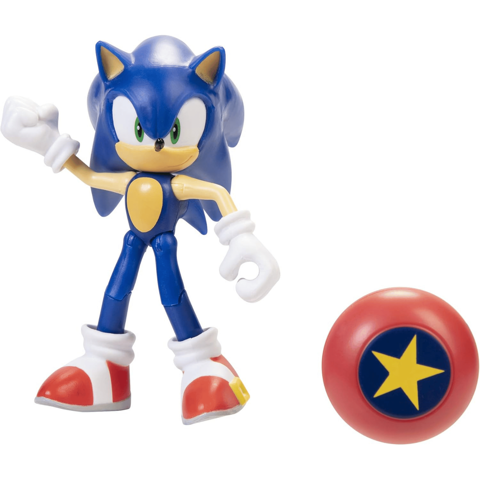 Sonic The Hedgehog Figura De 10 Cm. Con Accesorio De Resorte de Estrella-2
