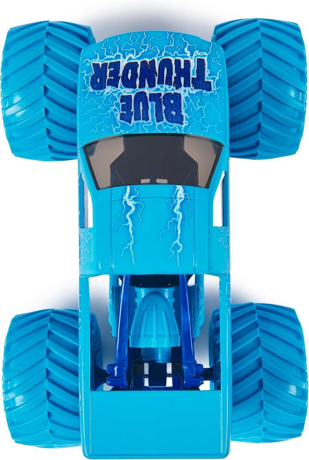 MONSTER JAM VEHICULO  BLUE THUNDER ESCALA 1:24-3