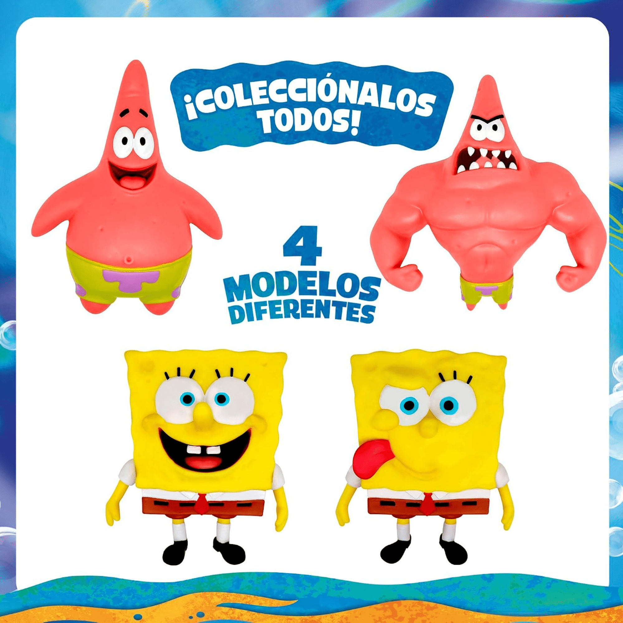 Bob Esponja Figura Strech De Goma Bob Esponja -3