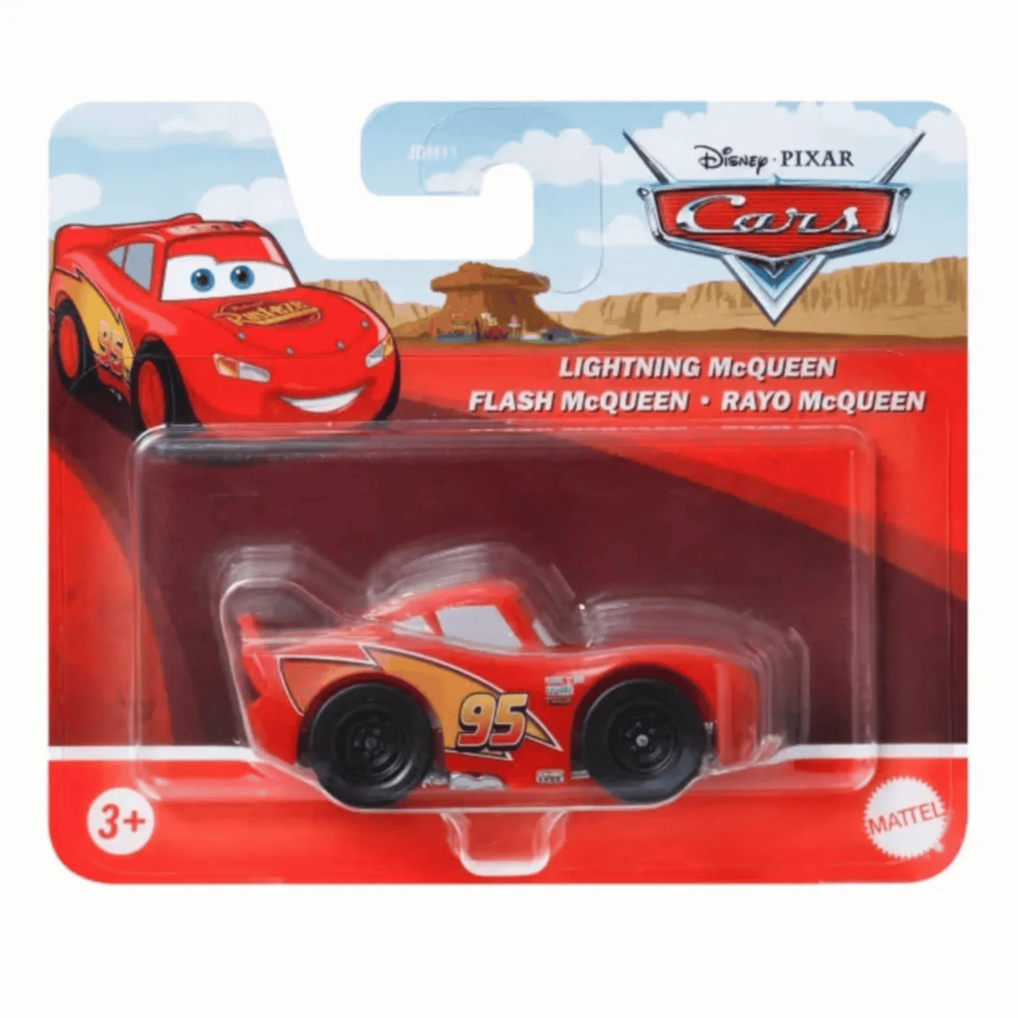 Cars Mini Vehiculo Metalico Rayo McQueen-0