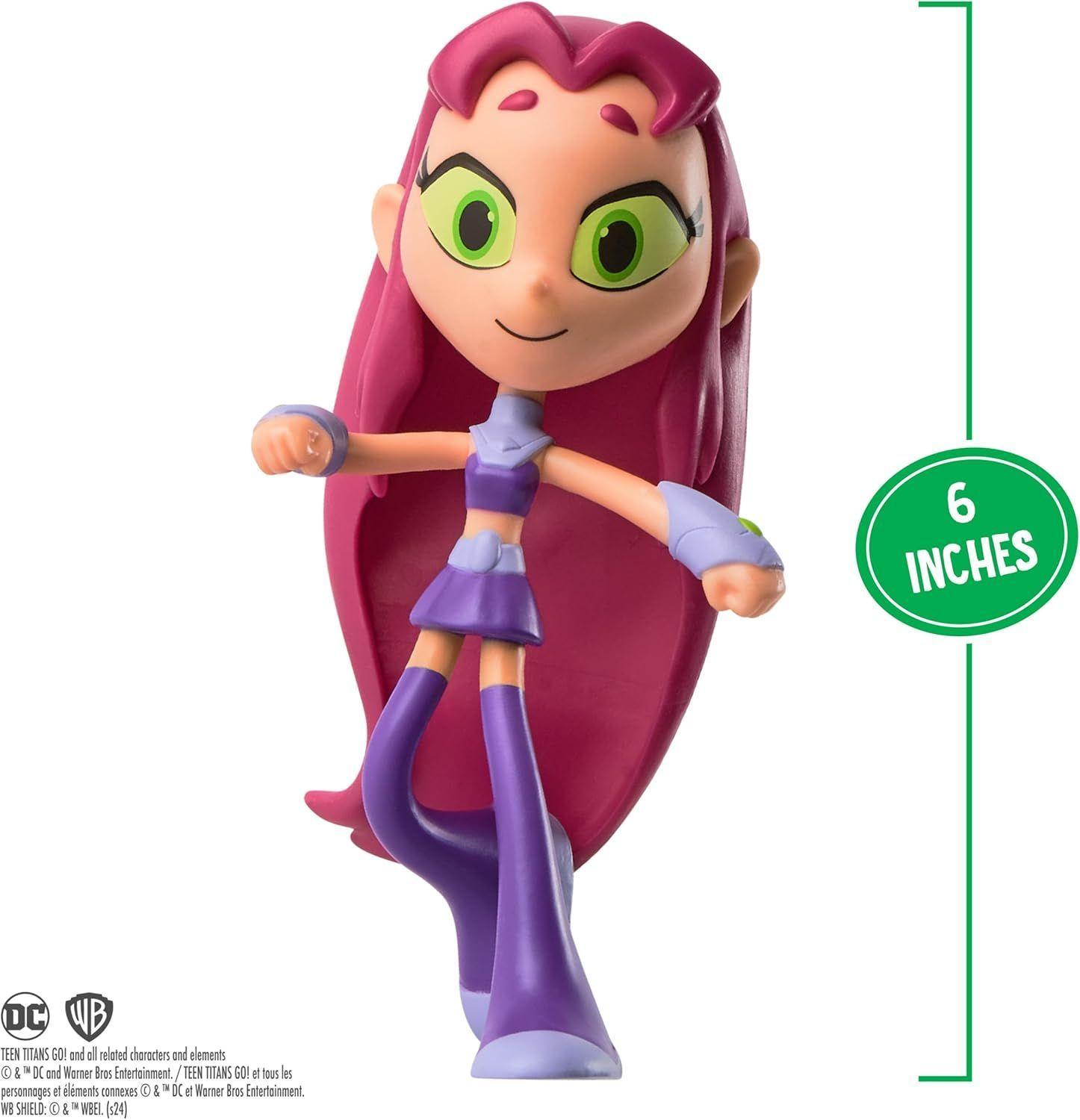 TEEN TITANS GO! FIGURA DE ACCION TWISTY TITANS STARFIRE -2