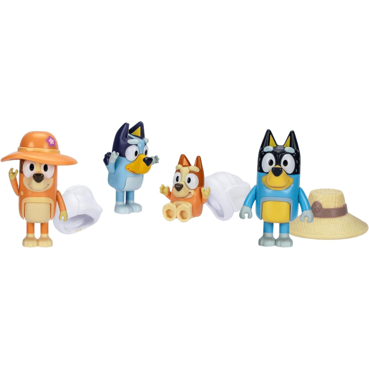 Bluey Pack 4 Figuras De 6 Cm. Viaje Familiar-2