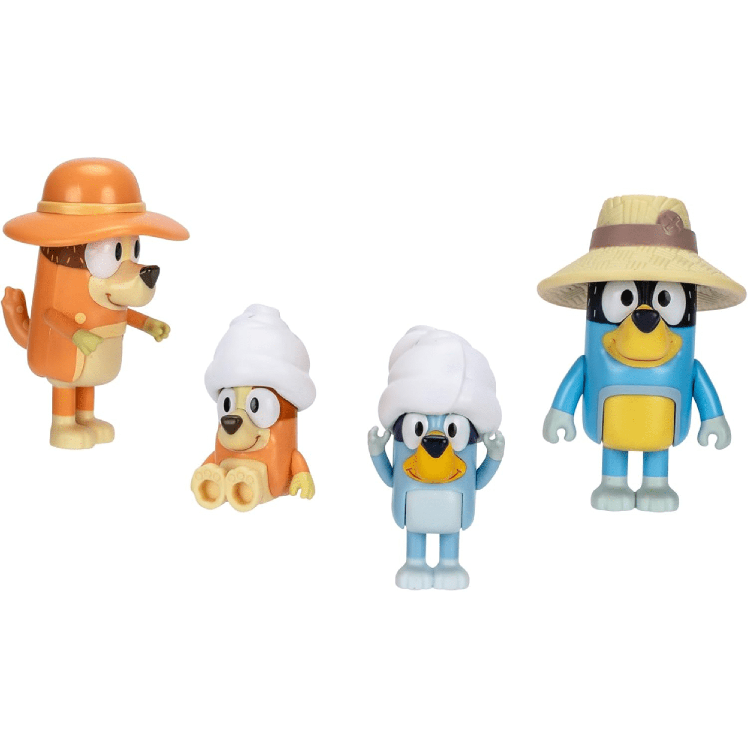 Bluey Pack 4 Figuras De 6 Cm. Viaje Familiar-3