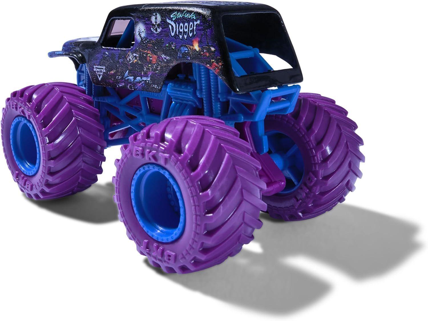 MONSTER JAM SET DOS VEHICULOS SON UVA DIGGER VS MOHAWK WARRIOR  ESCALA 1:64-2