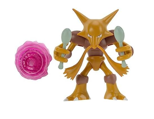 POKEMON FIGURA DELUXE  ALAKAZAM SET FIGURA DE ACCION 11 CMS.-2