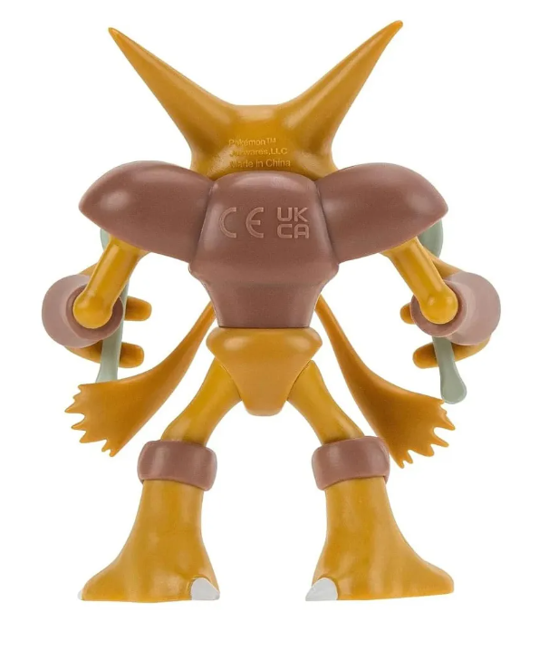 POKEMON FIGURA DELUXE  ALAKAZAM SET FIGURA DE ACCION 11 CMS.-4