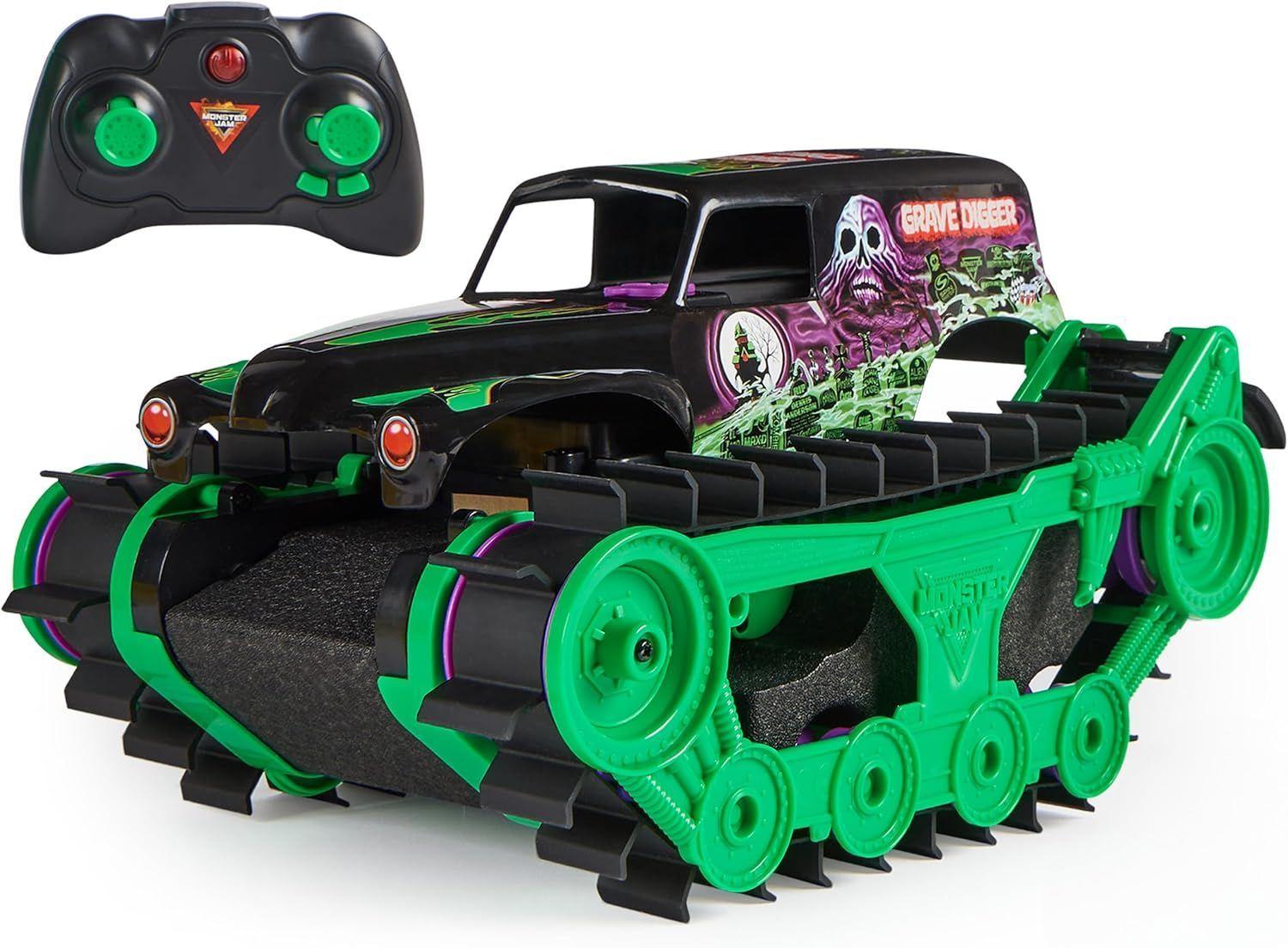 MONSTER JAM AUTO CONTROL REMOTO GRAVE DIGGER TRAX - TODO TERRENO-2