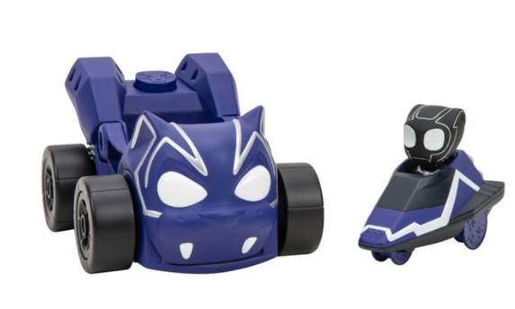 SPIDEY  VEHICULO BLACK PANTHER 2 EN 1 PANTERA NEGRA -5