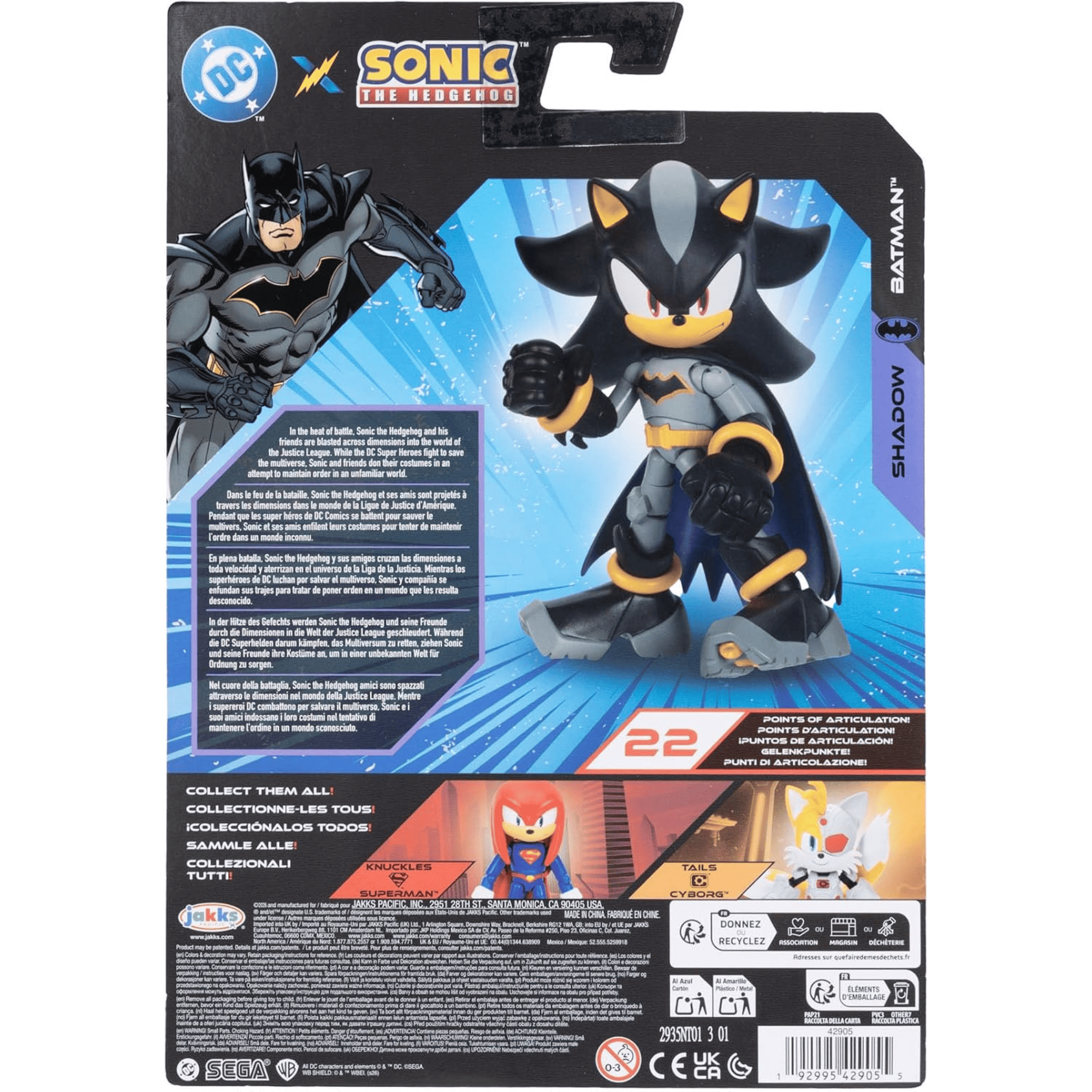 Figura 13 Cm Shadow Batman Sonic DC Comics-6