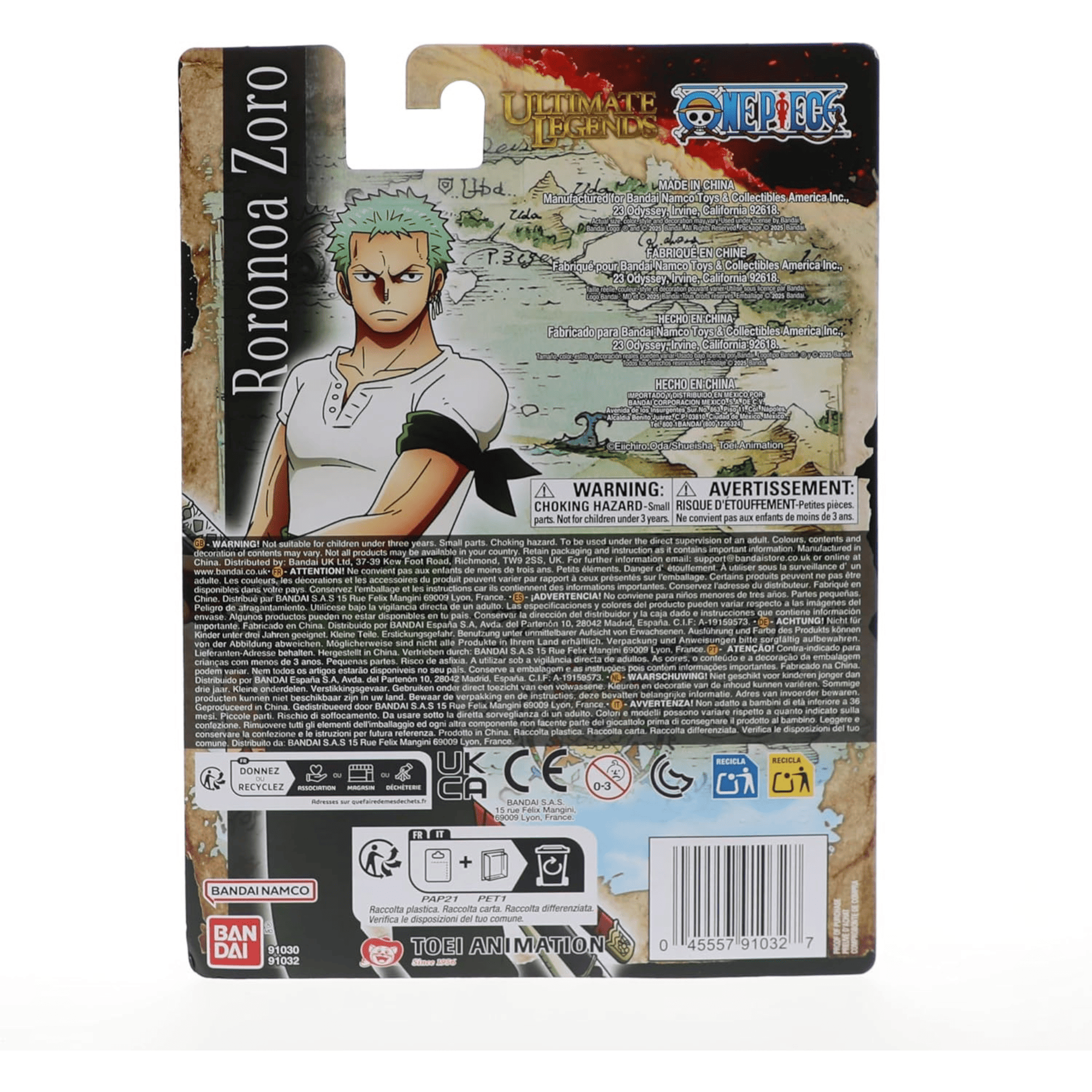 One Piece Figura 13 Cm Roronoa Zoro-6