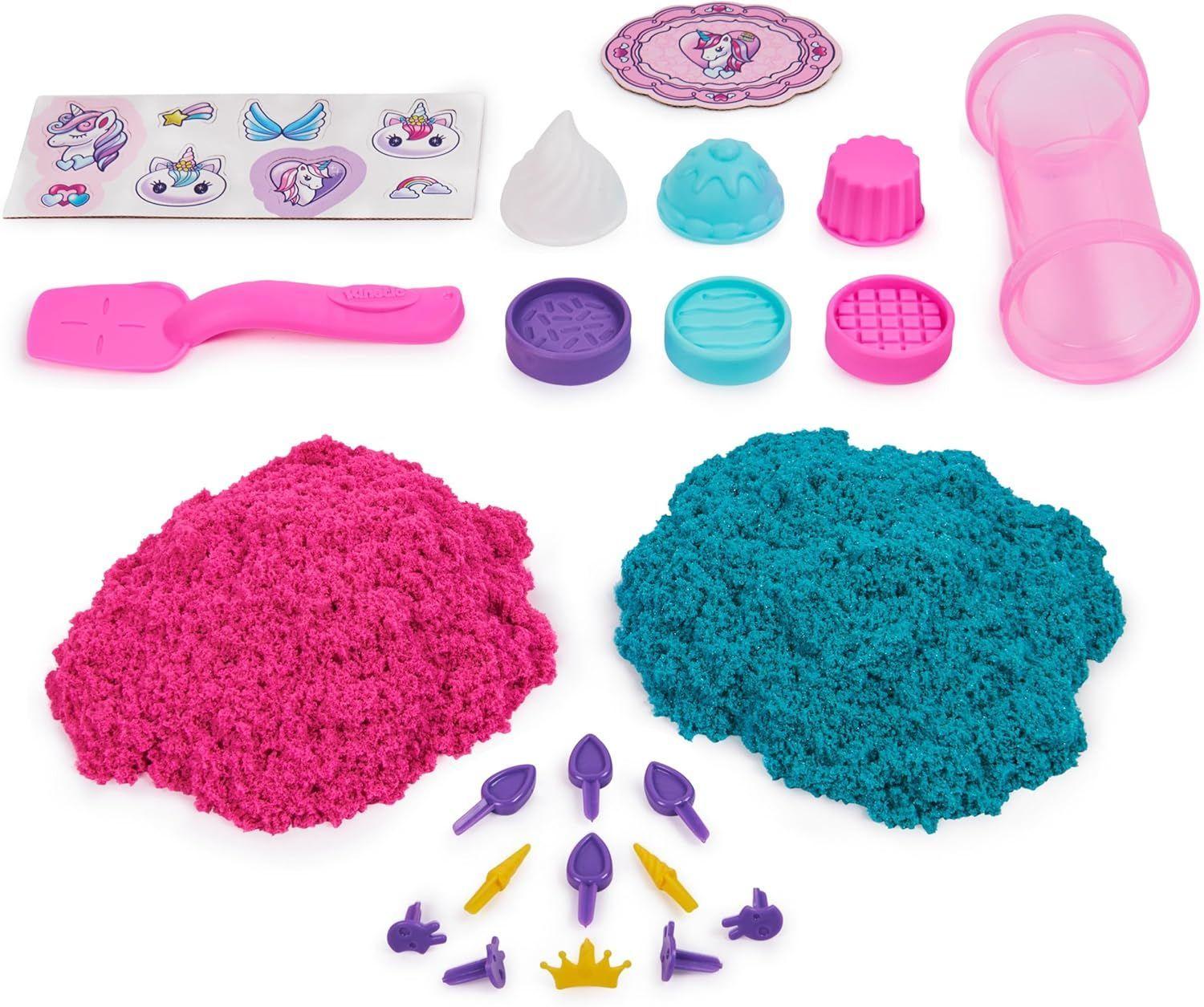 KINETIC SAND SET DE JUEGO TIENDA DE PASTELES DE UNICORNIO-2