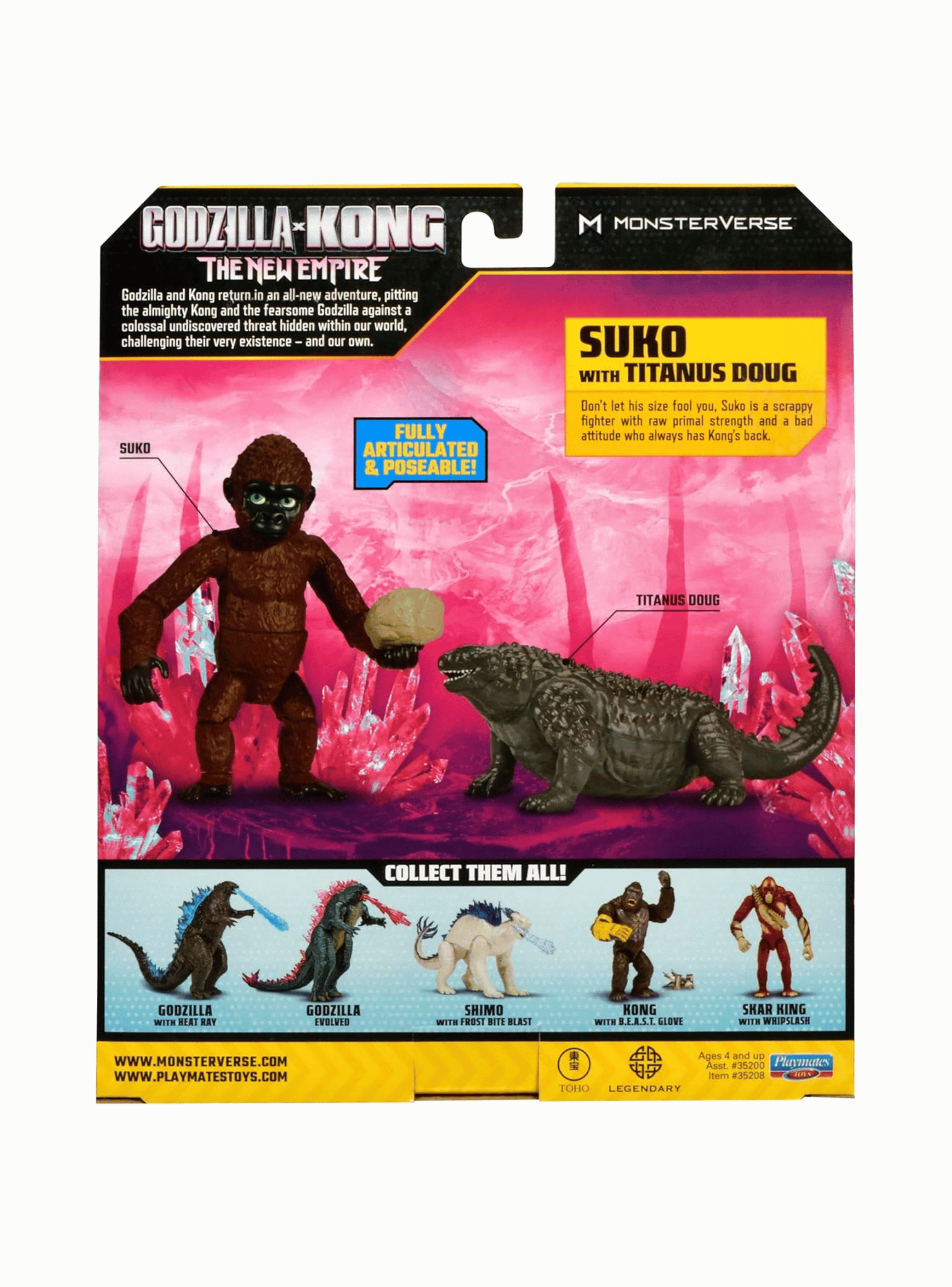Godzilla x Kong Figura Articulada 15 Cm - Suko-Titanus Doug-4