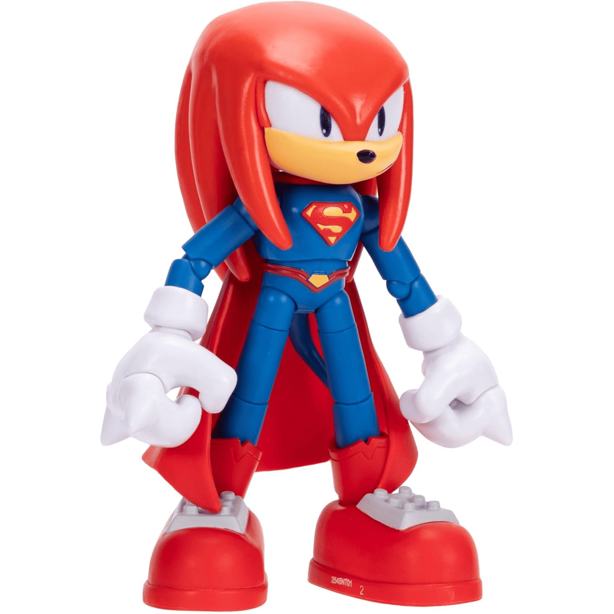 Figura 13 Cm Knuckles Superman Sonic DC Comics -3