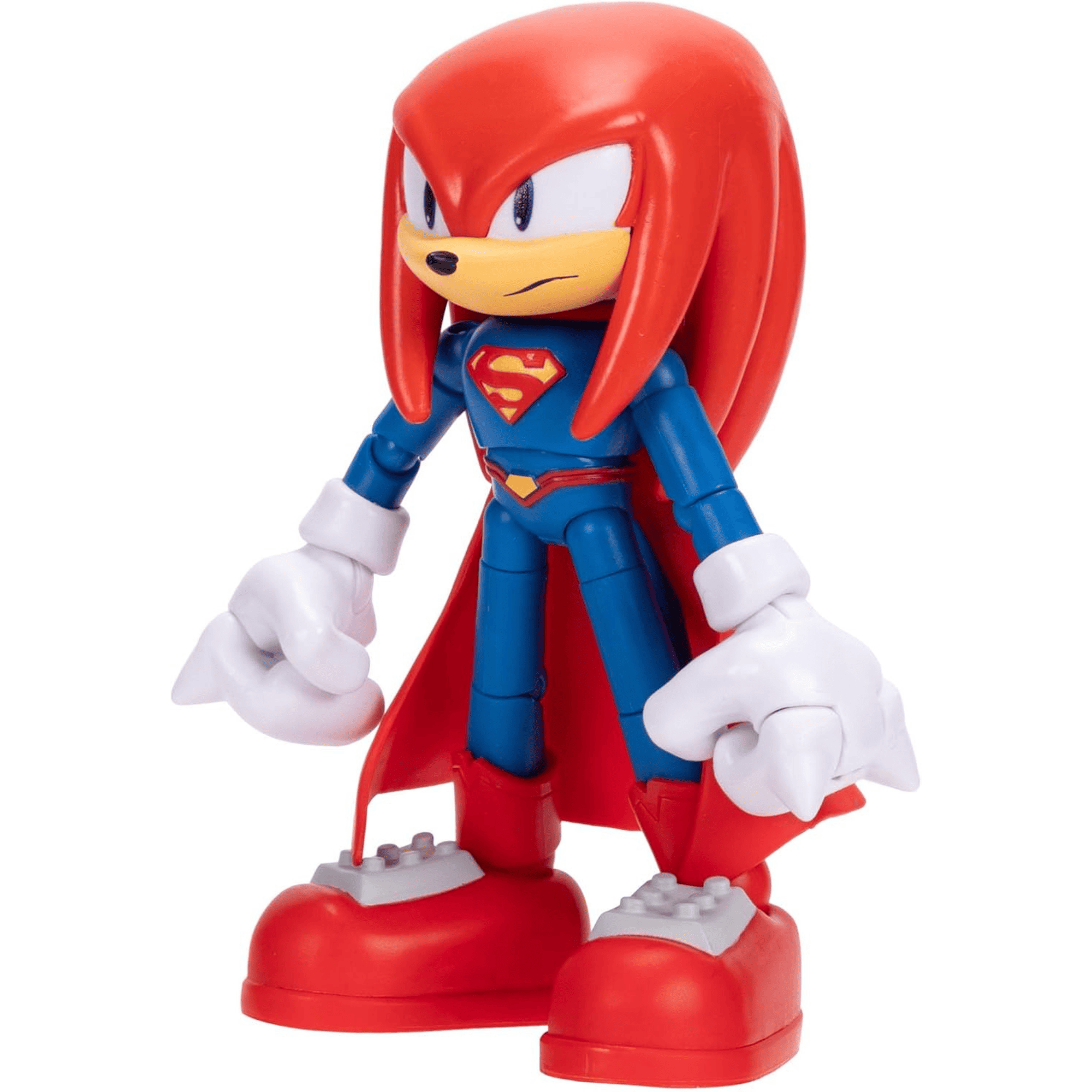 Figura 13 Cm Knuckles Superman Sonic DC Comics -4