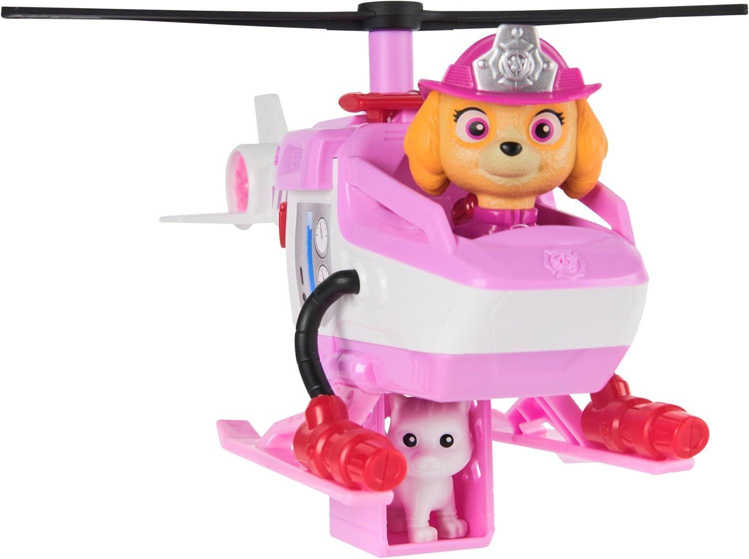 PAW PATROL SKYE VEHICULO RESCATE AEREO HELICOPTERO FIRE RESCUE -3