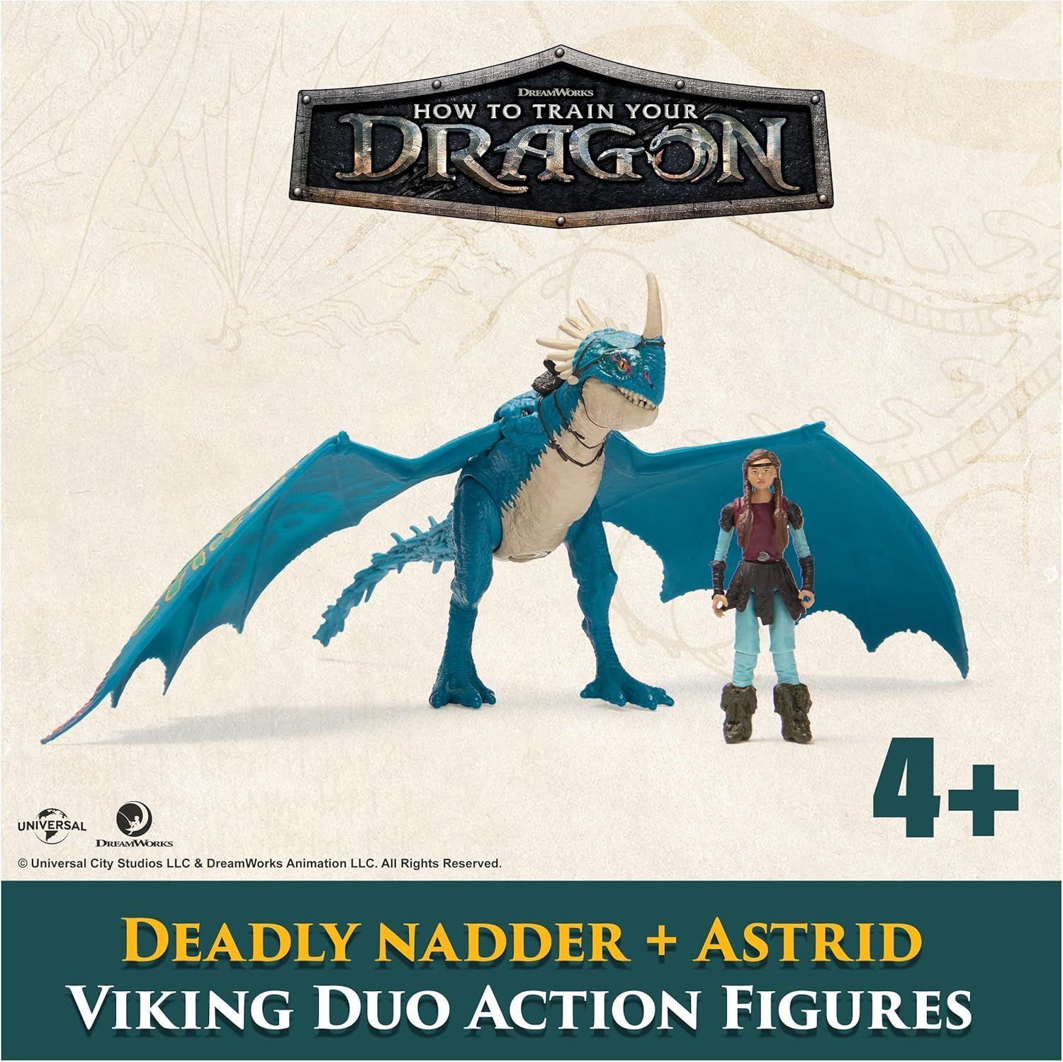 PACK FIGURAS ASTRID Y TORMENTA COMO ENTRENAR A TU DRAGON -5