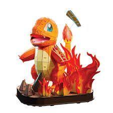 POKEMON PUZZLE 3D FIGURA CHARMANDER 4D BUILD-3