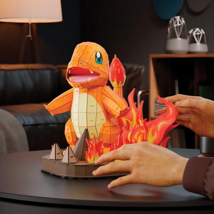 POKEMON PUZZLE 3D FIGURA CHARMANDER 4D BUILD-4
