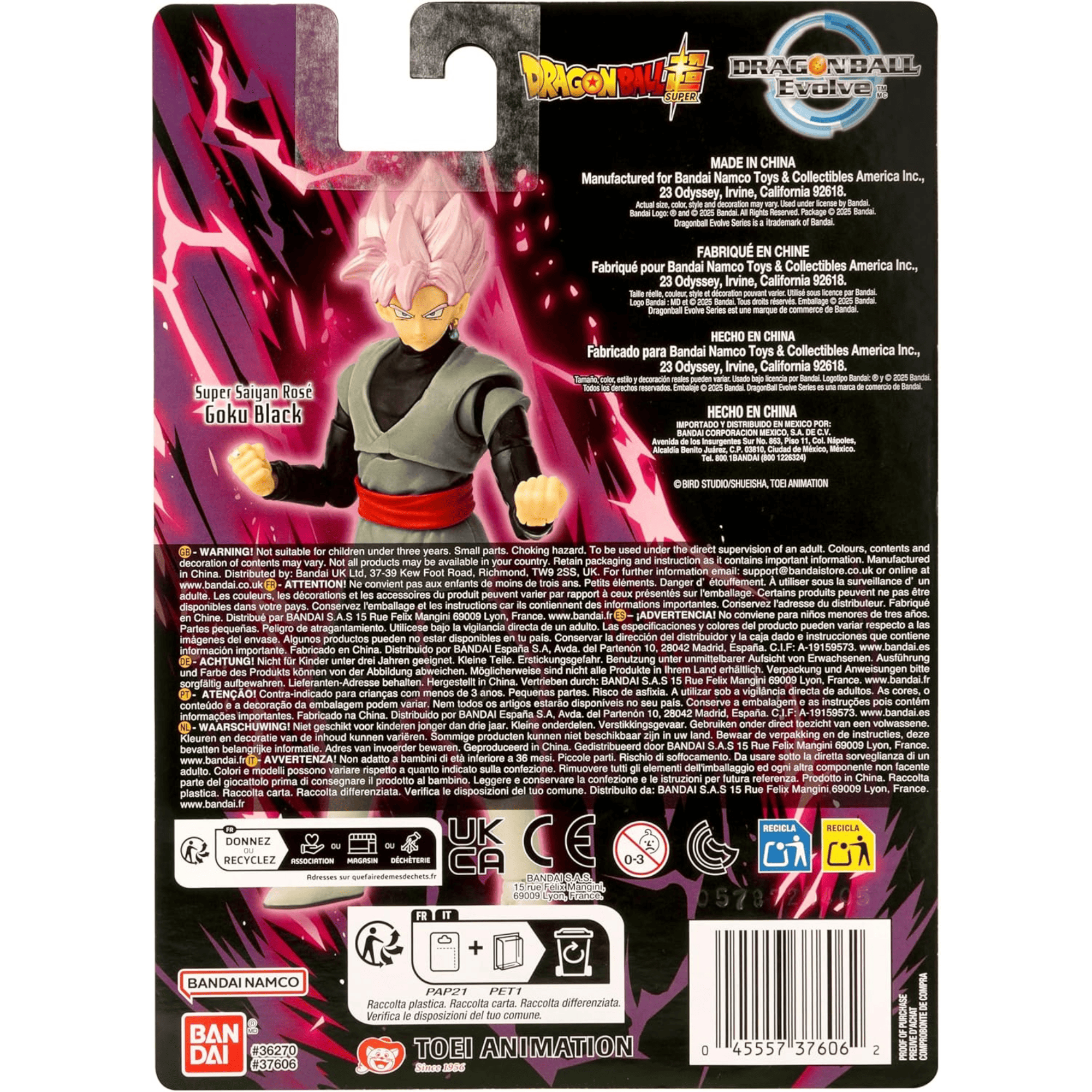 Figura 13 Cm Dragon Ball Super Saiyan Rose Goku Black-7