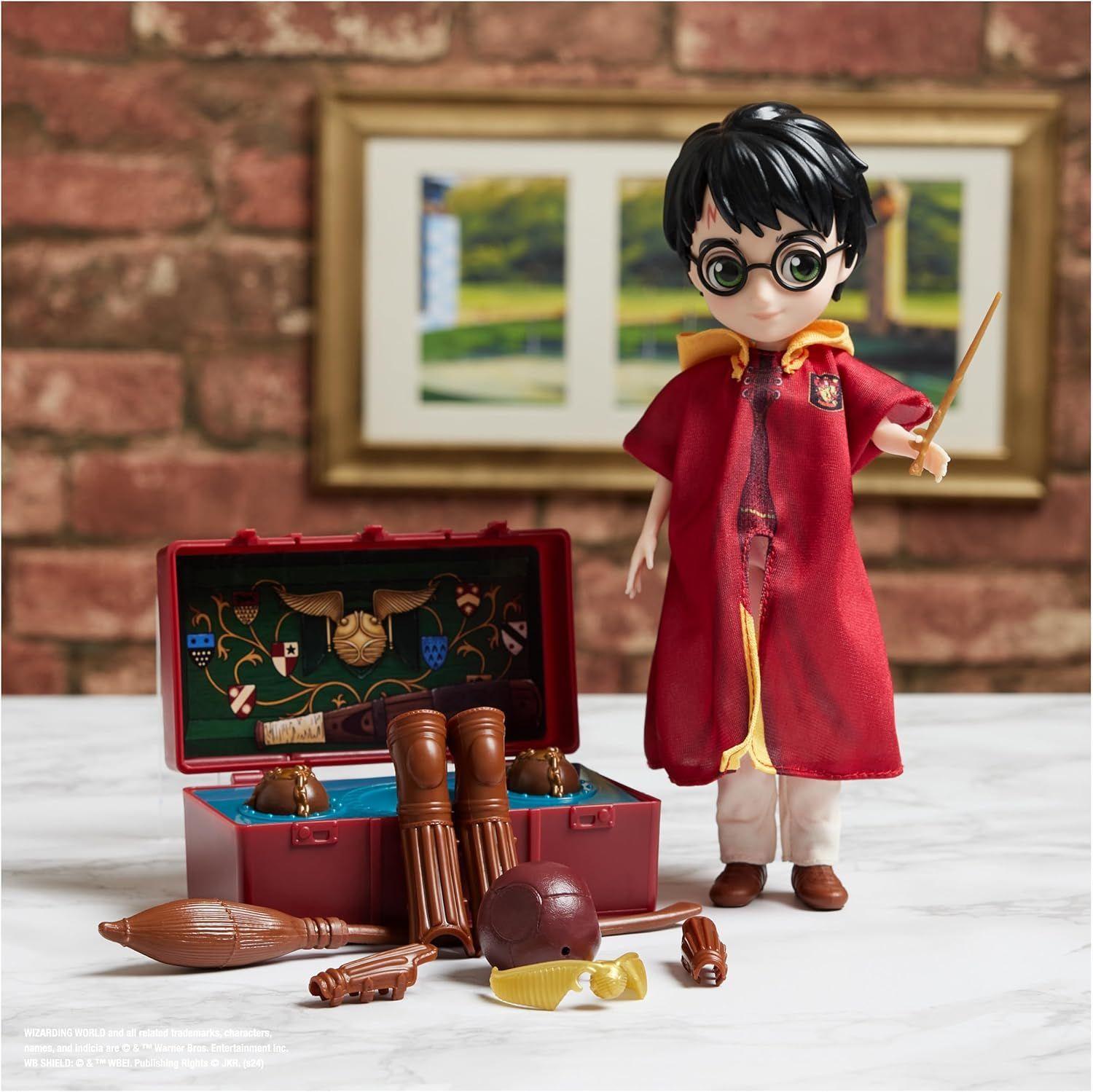 HARRY POTTER MUÑECO QUIDDITCH FIGURA 20 CMS C/ACCESORIOS-4