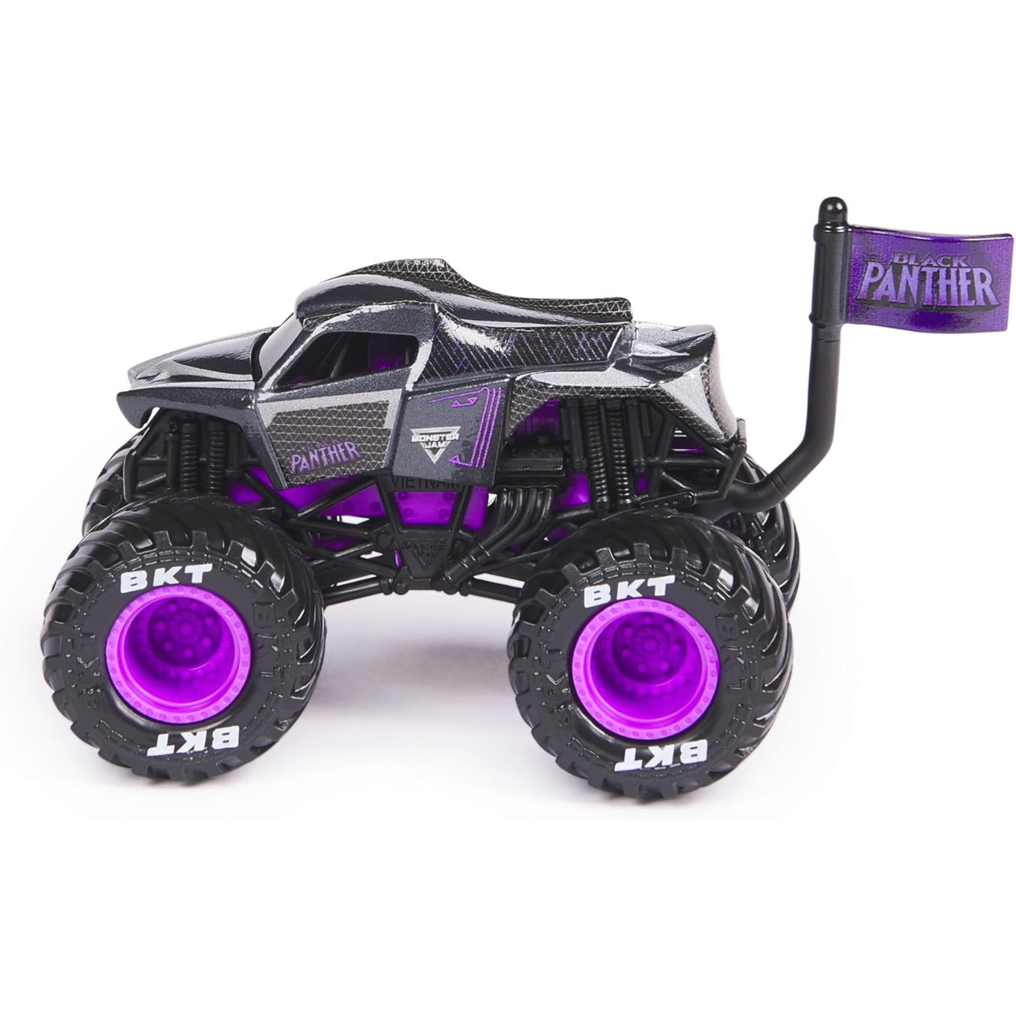 Monster Jam Marvel Vehiculo Escala 164 Pantera Negra-2
