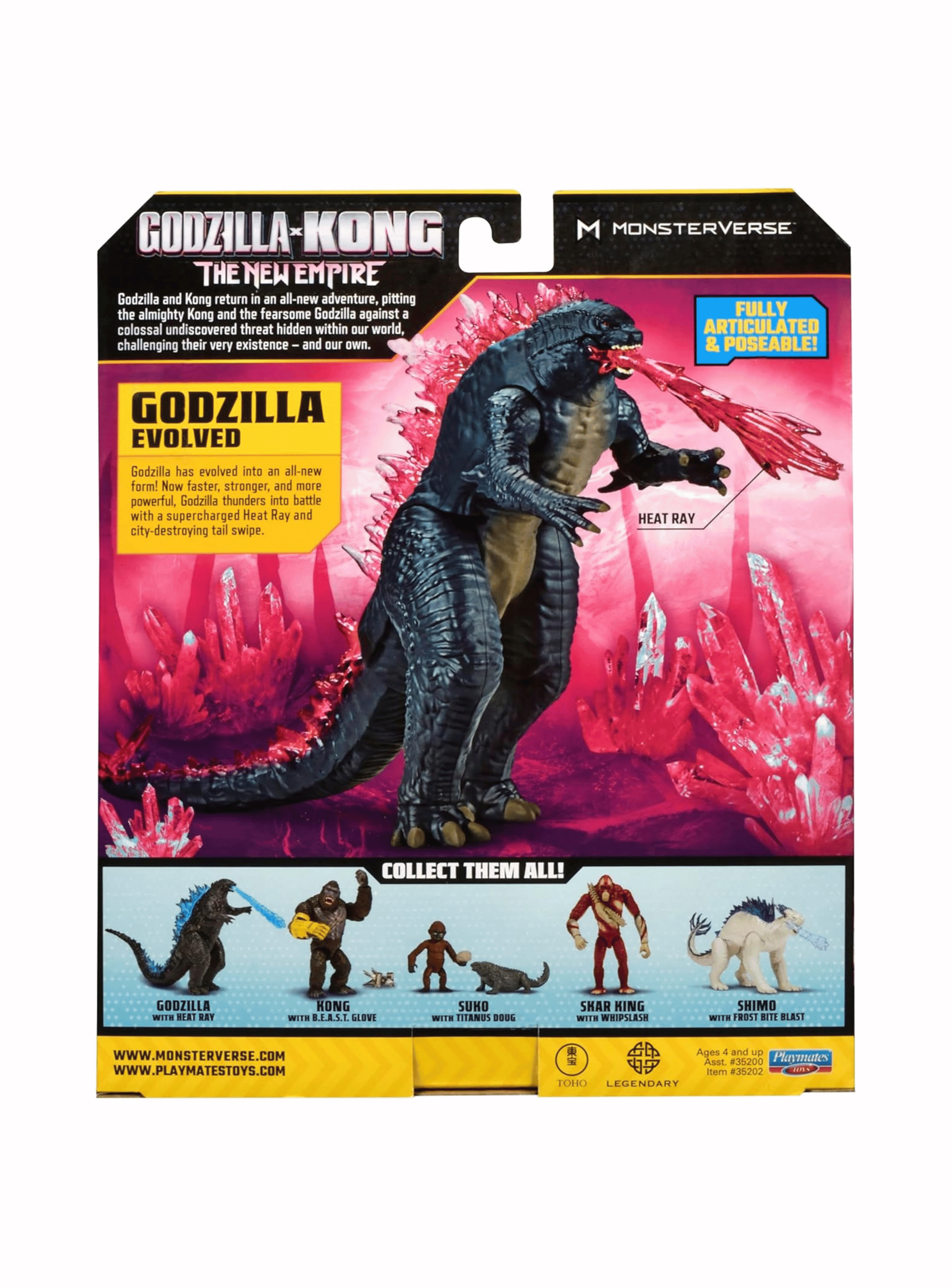 Godzilla x Kong Figura Articulada 15 Cm. - Godzilla-4