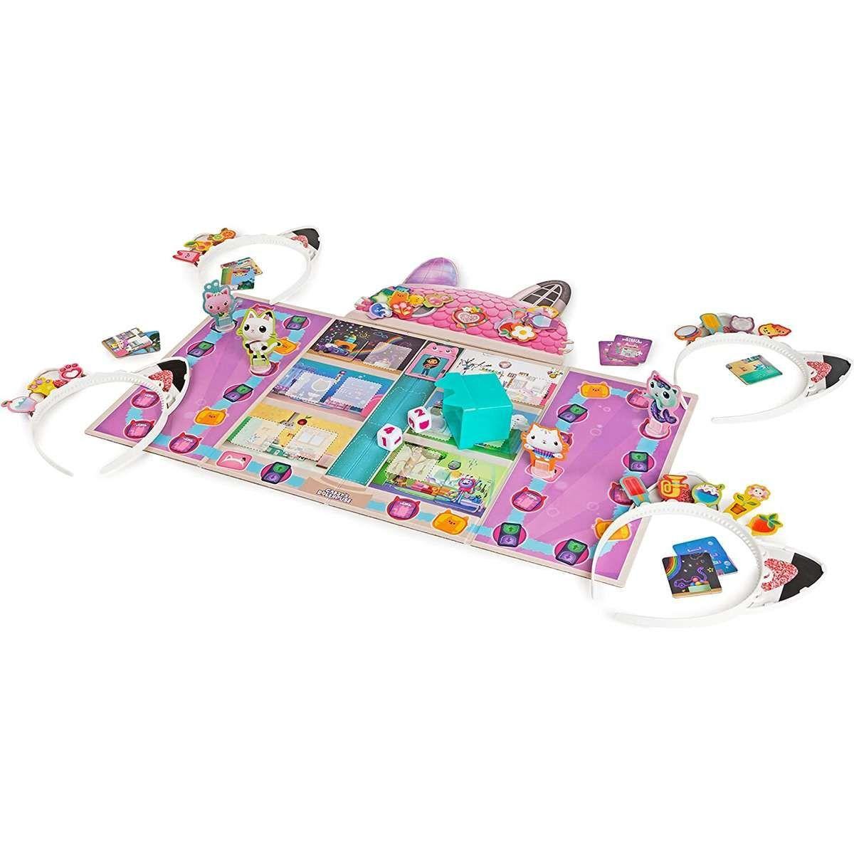 GABBY'S DOLLHOUSE JUEGO DE MESA MEOW MAZING GAME -3