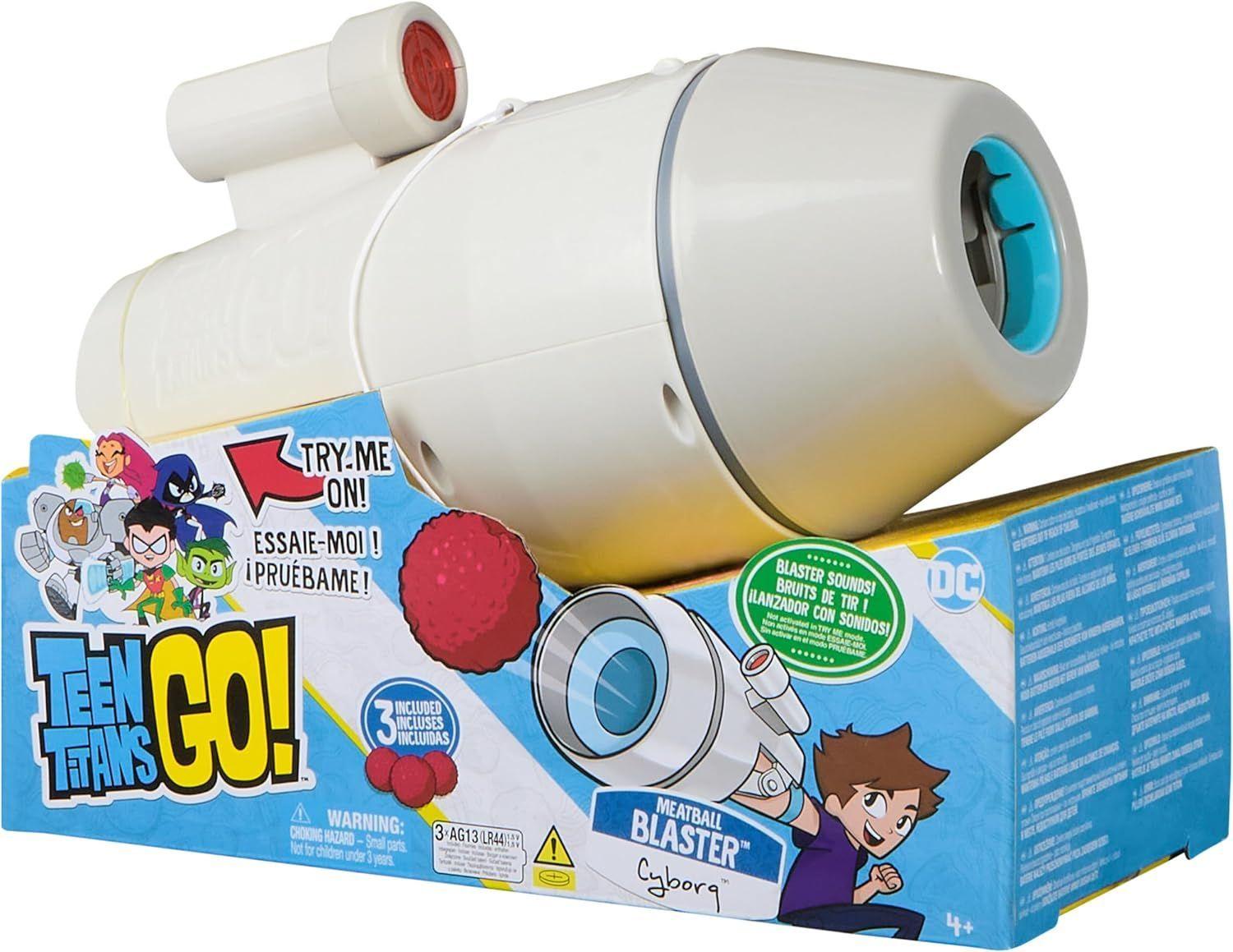 TEEN TITANS GO! LANZADOR DE ALBONDIGAS DE CYBORG-4