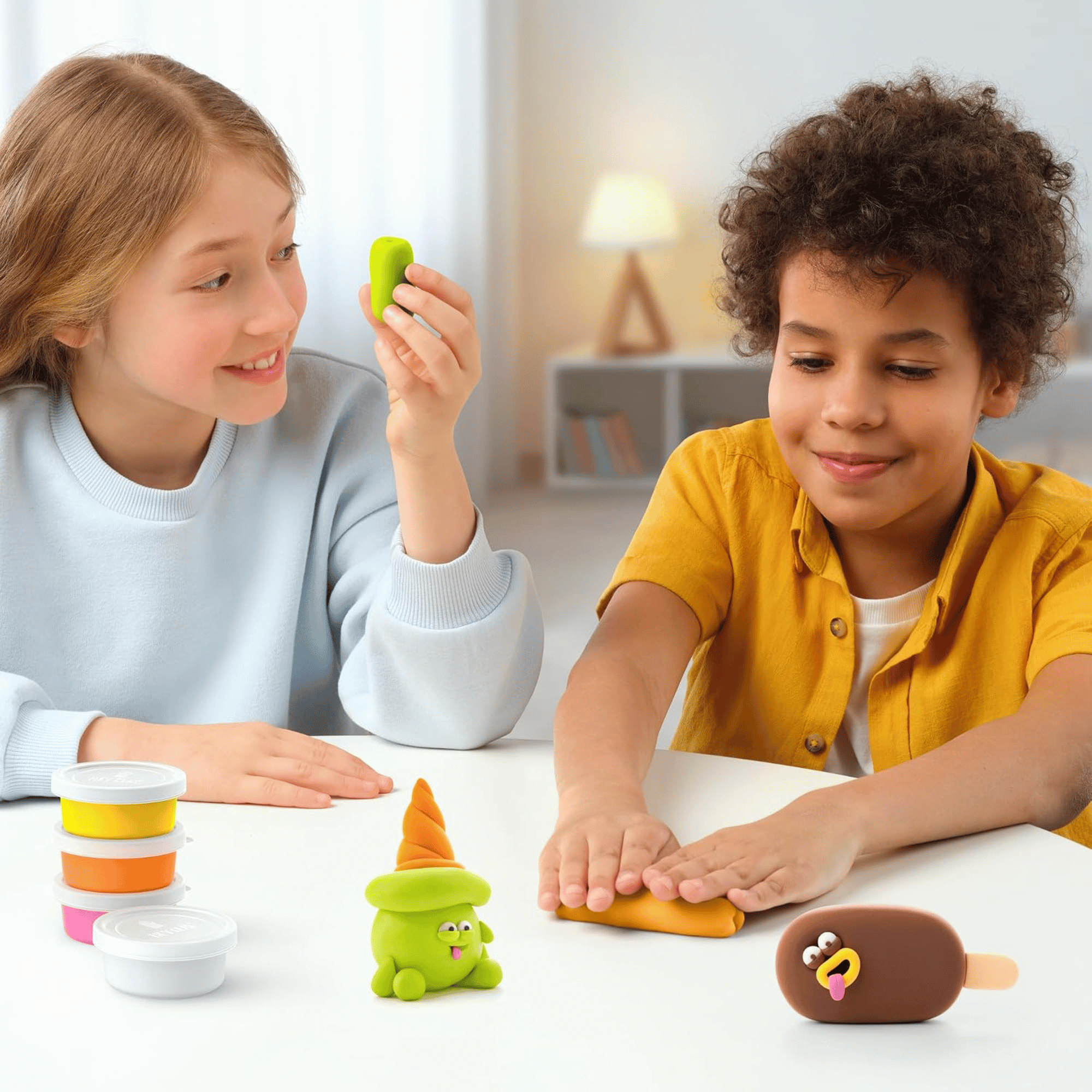 Hey Clay Nice Ice Cream Set De Plasticinas-4