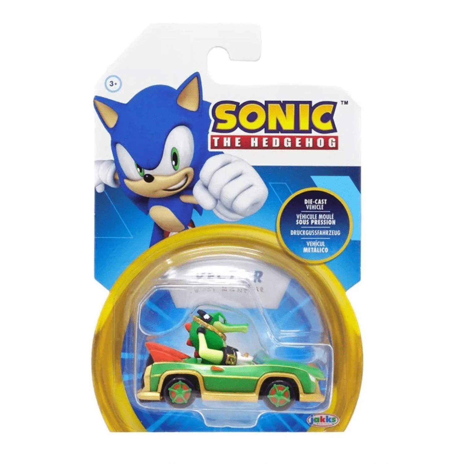 Sonic Vehículo Metálico Escala 164 - Vector-2
