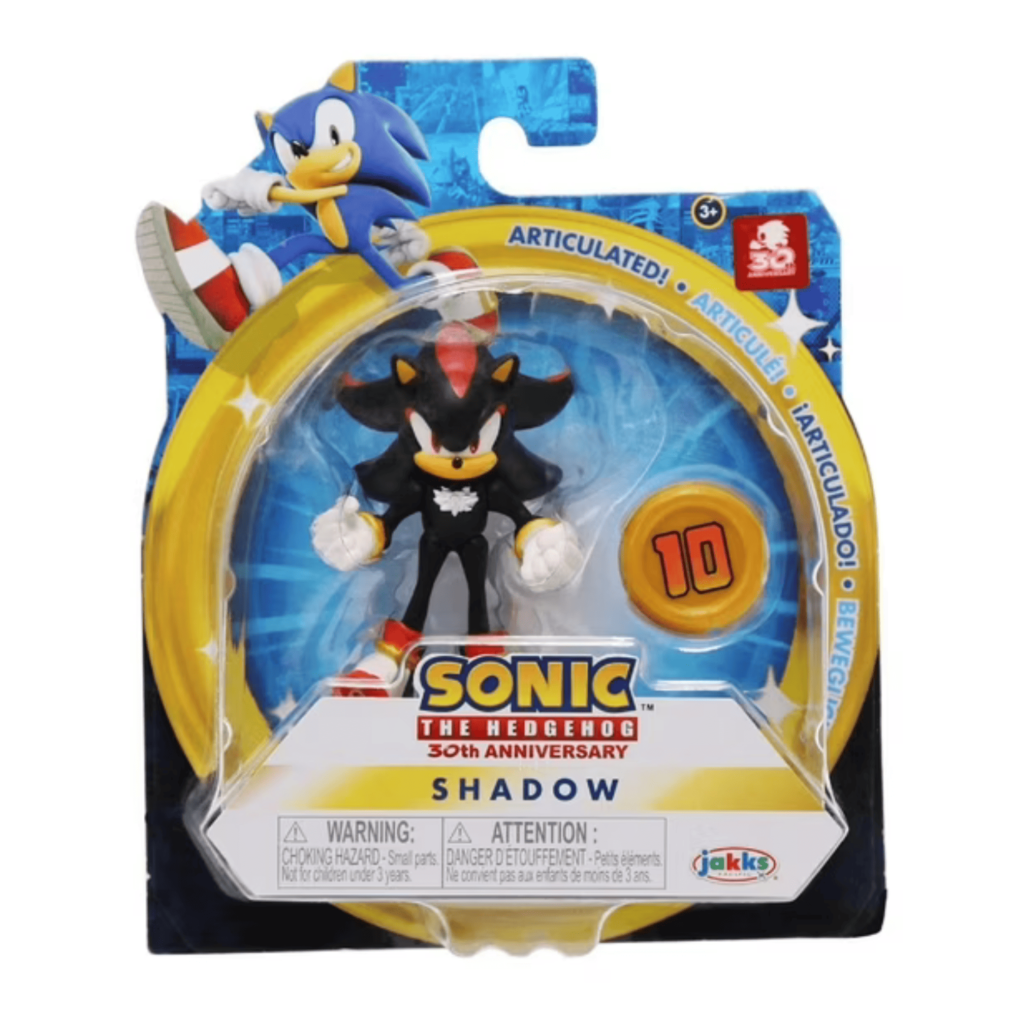 Figura Shadow De 6 Cm Con Accesorio Sonic-2