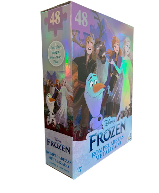 ROMPECABEZAS METALIZADO FROZEN 48 PZAS-2