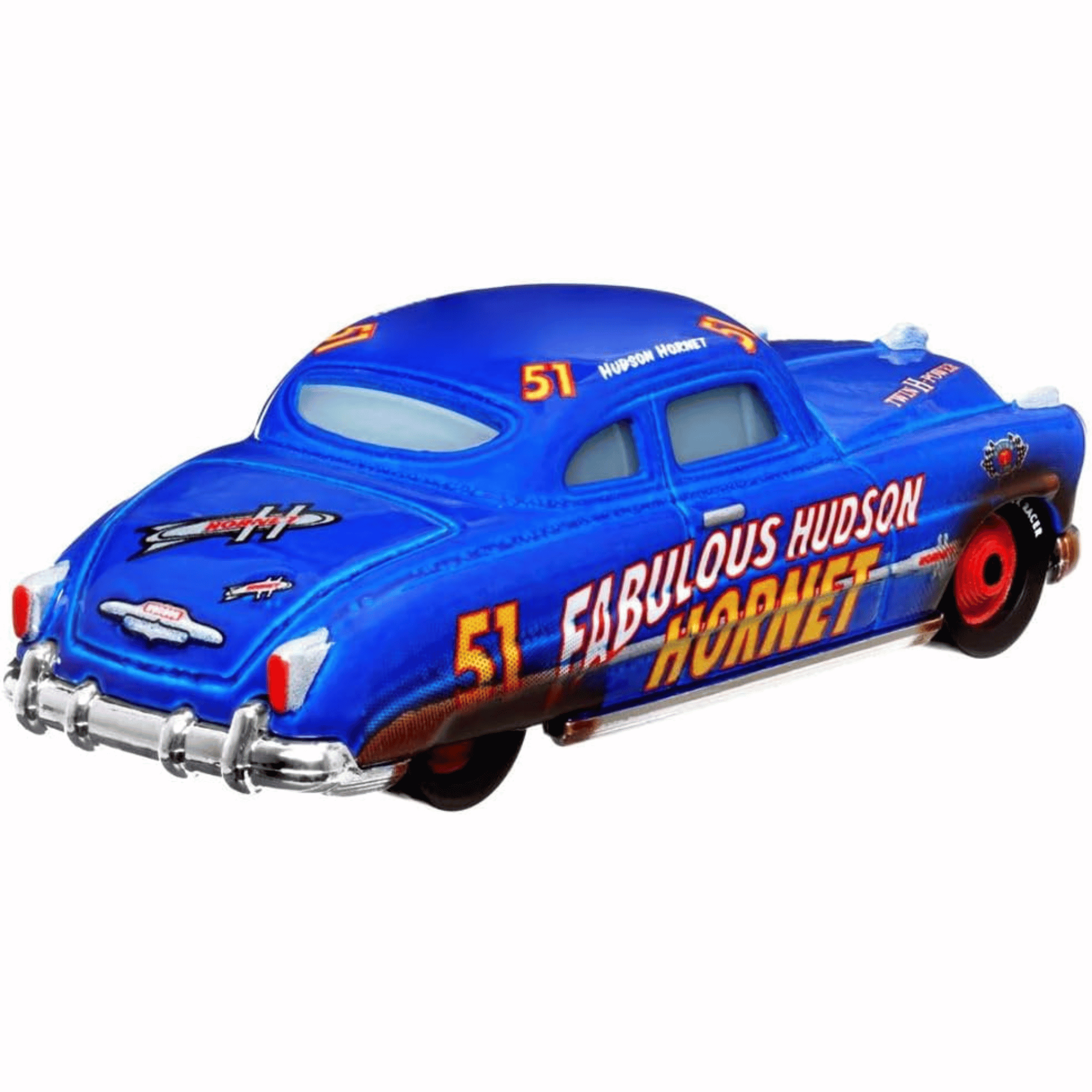 Cars Vehiculo Metalico Fabuloso Hudson Hornet Pista De Terra-2