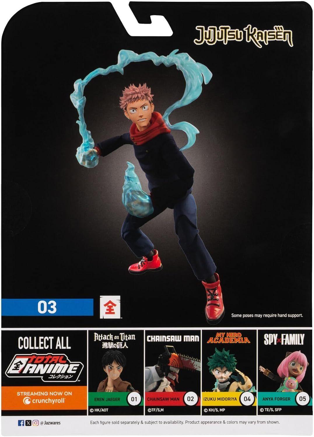 JUJUTSU KAISEN  FIGURA  DE COLECCION YUJI ITADORI 16.5 CMS.-6