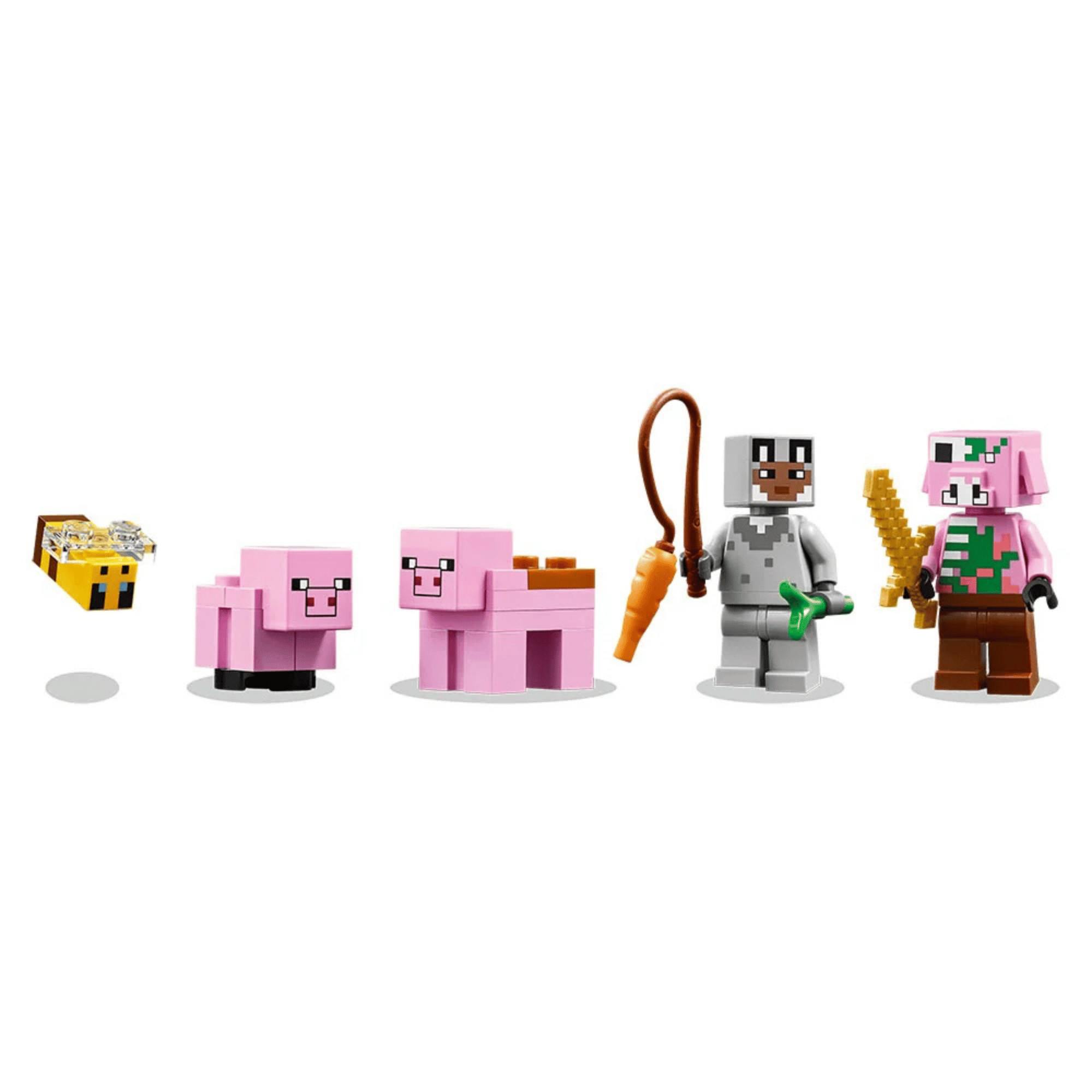 Lego Minecraft La Casa-Cerdo Bebe-3