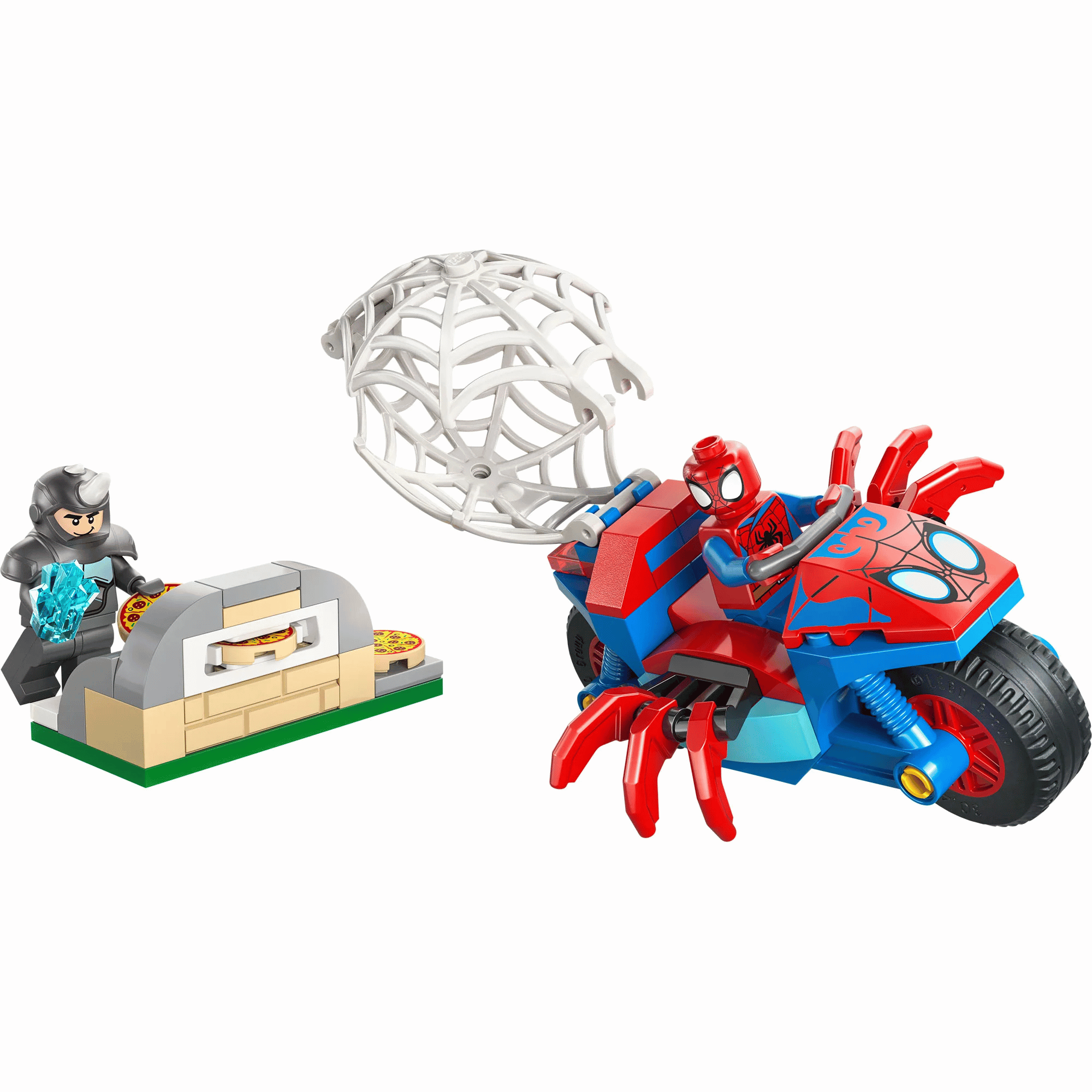 Lego Marvel Spidey En Su Moto VS Rhino-2