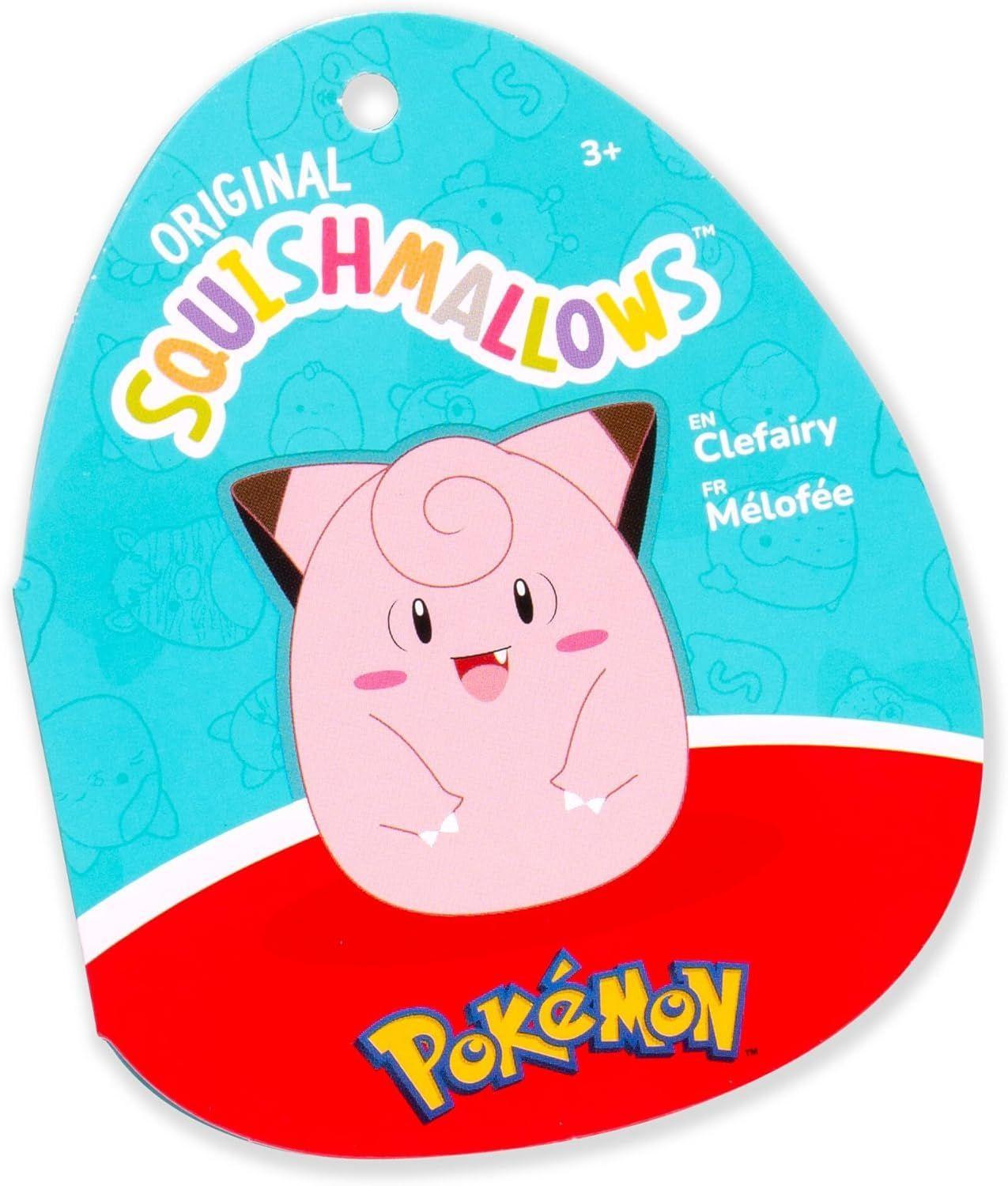 PELUCHE POKEMON SQUISHMALLOWS CLEFAIRY 35 CMS-3