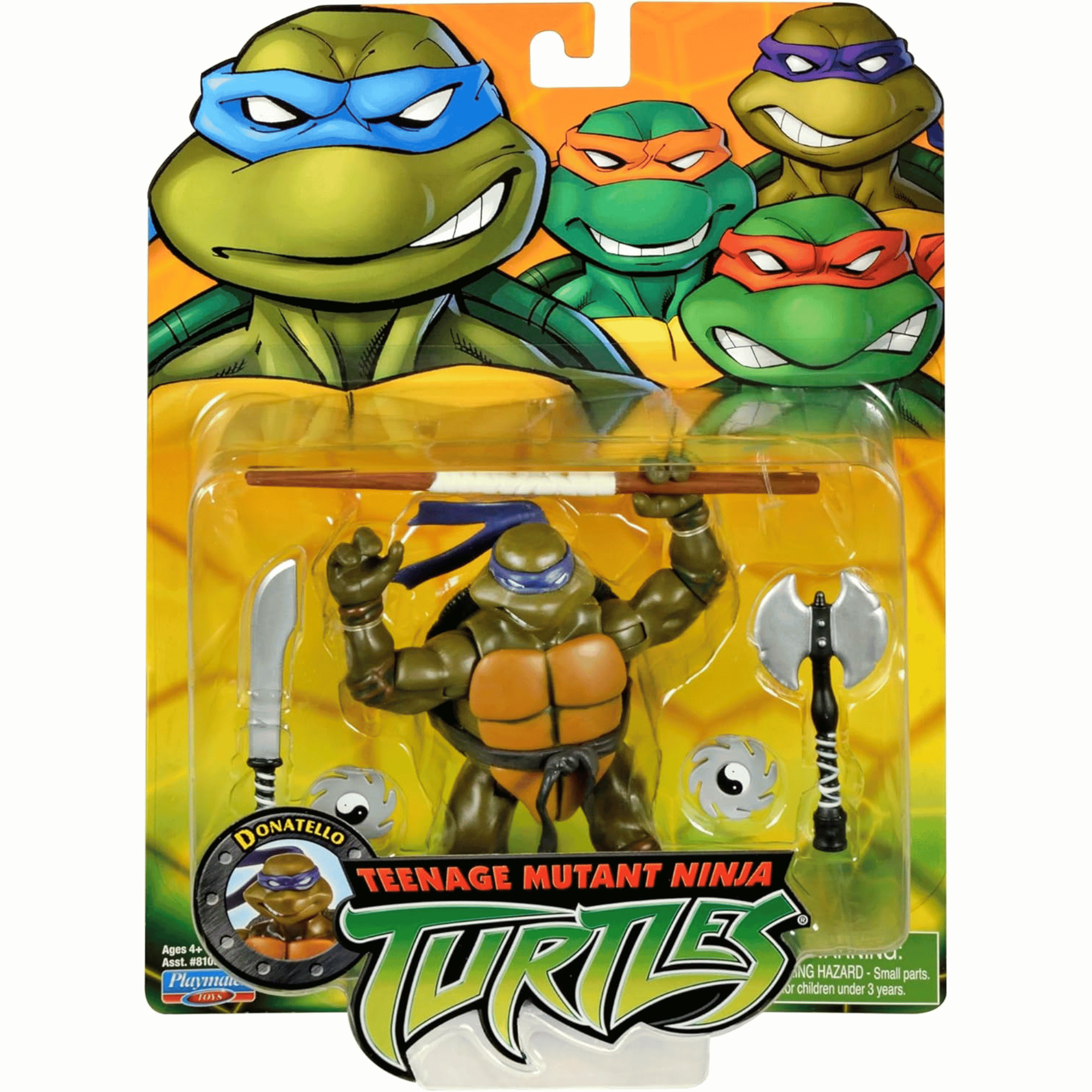 Las Tortugas Ninja Figura Clásica 13 Cm. Donatello-1