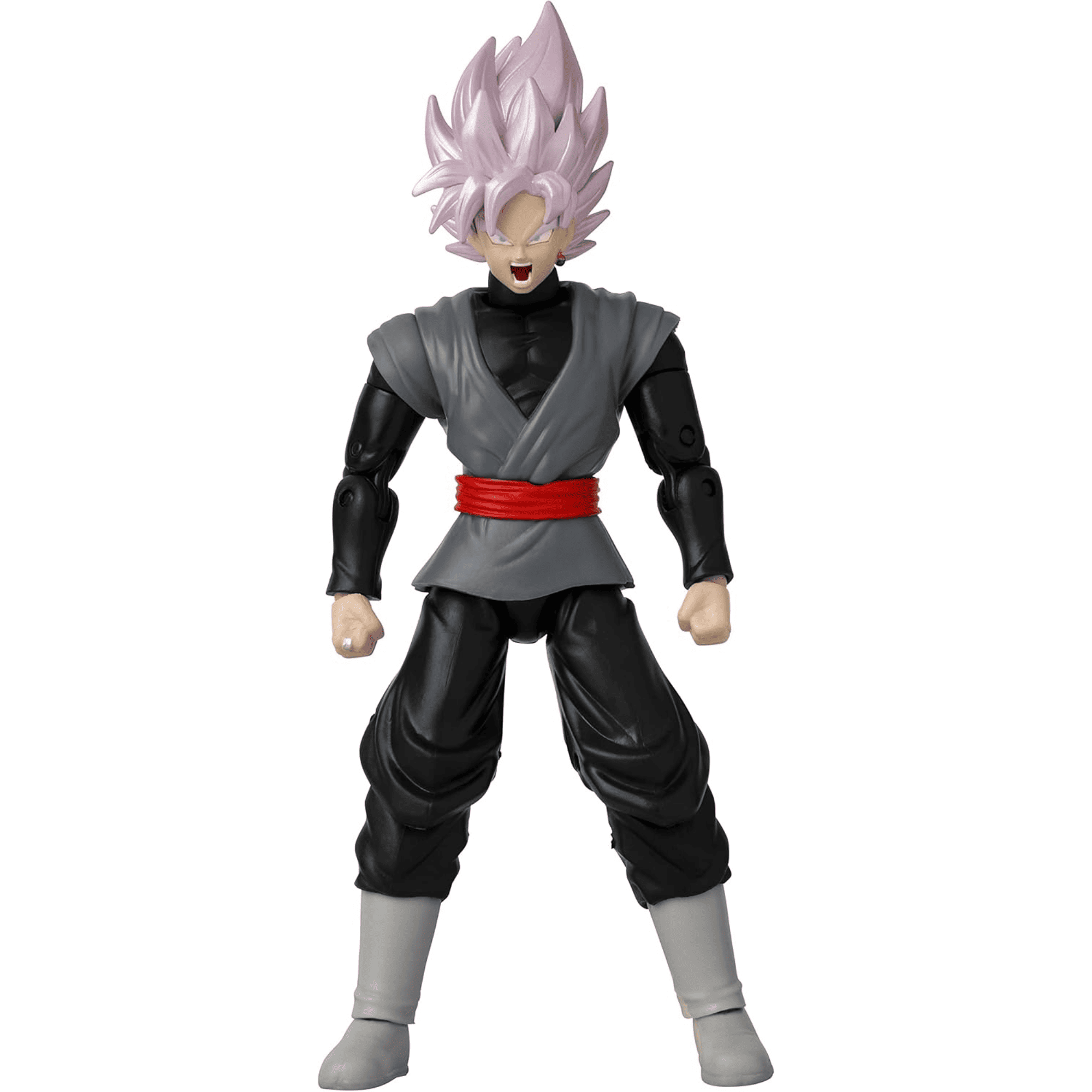 Figura Con Accesorios Dragon Stars Series Super Saiyan Rose Goku Black-2