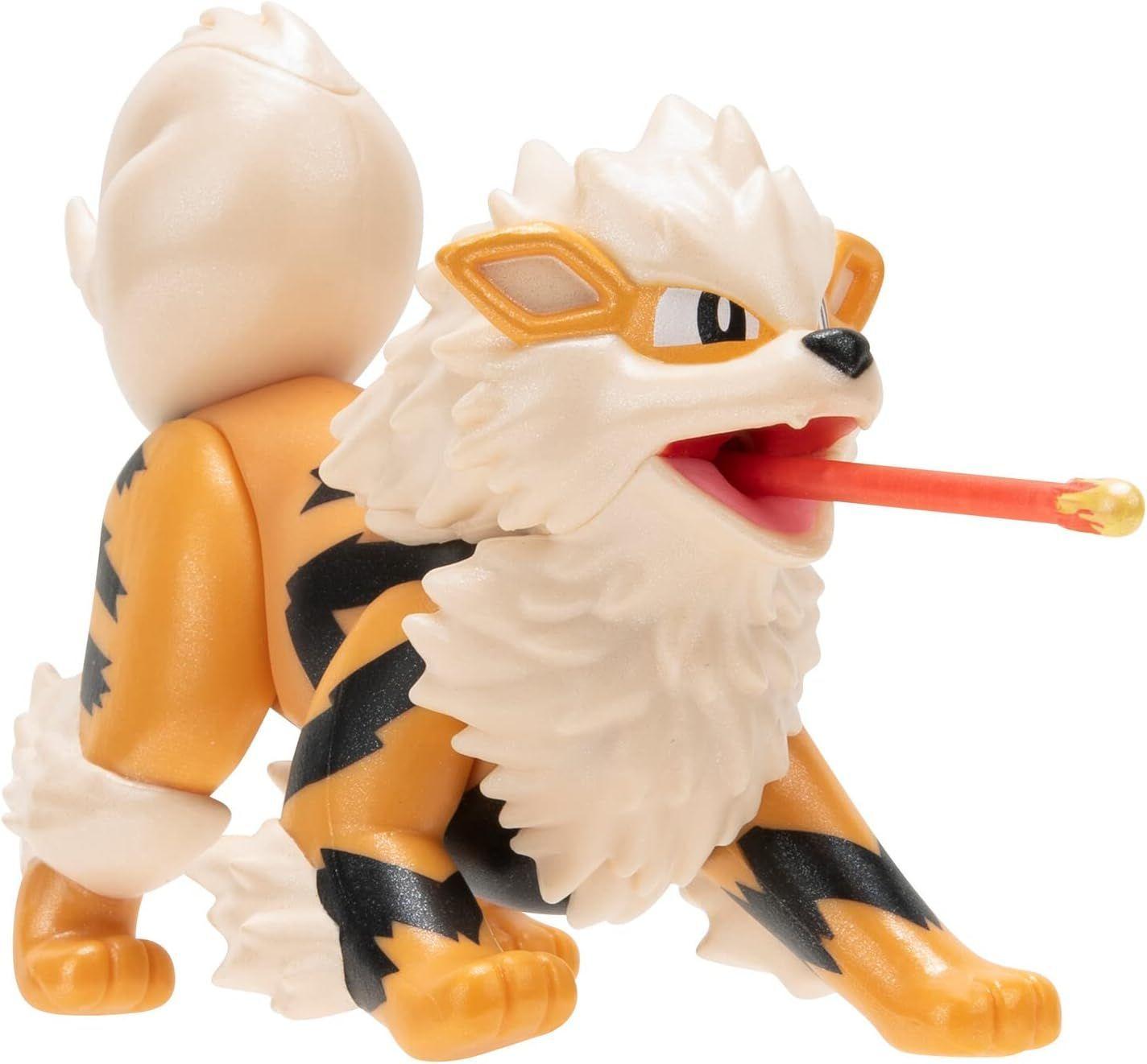 POKEMON SET EVOLUCION MULTIPACK  ARCANINE - GROWLITHE FIGURAS DE ACCION -4