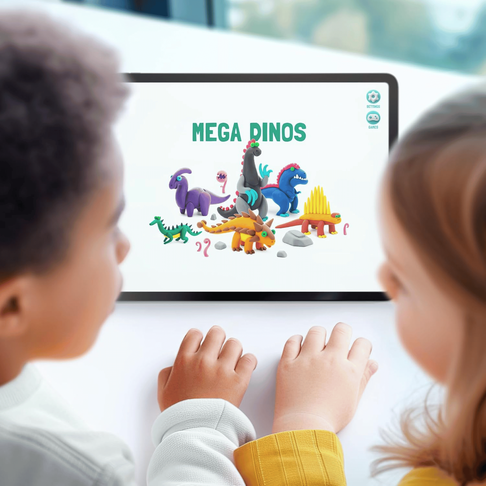Hey Clay Mega Dinosaurios Set De Plasticinas-2