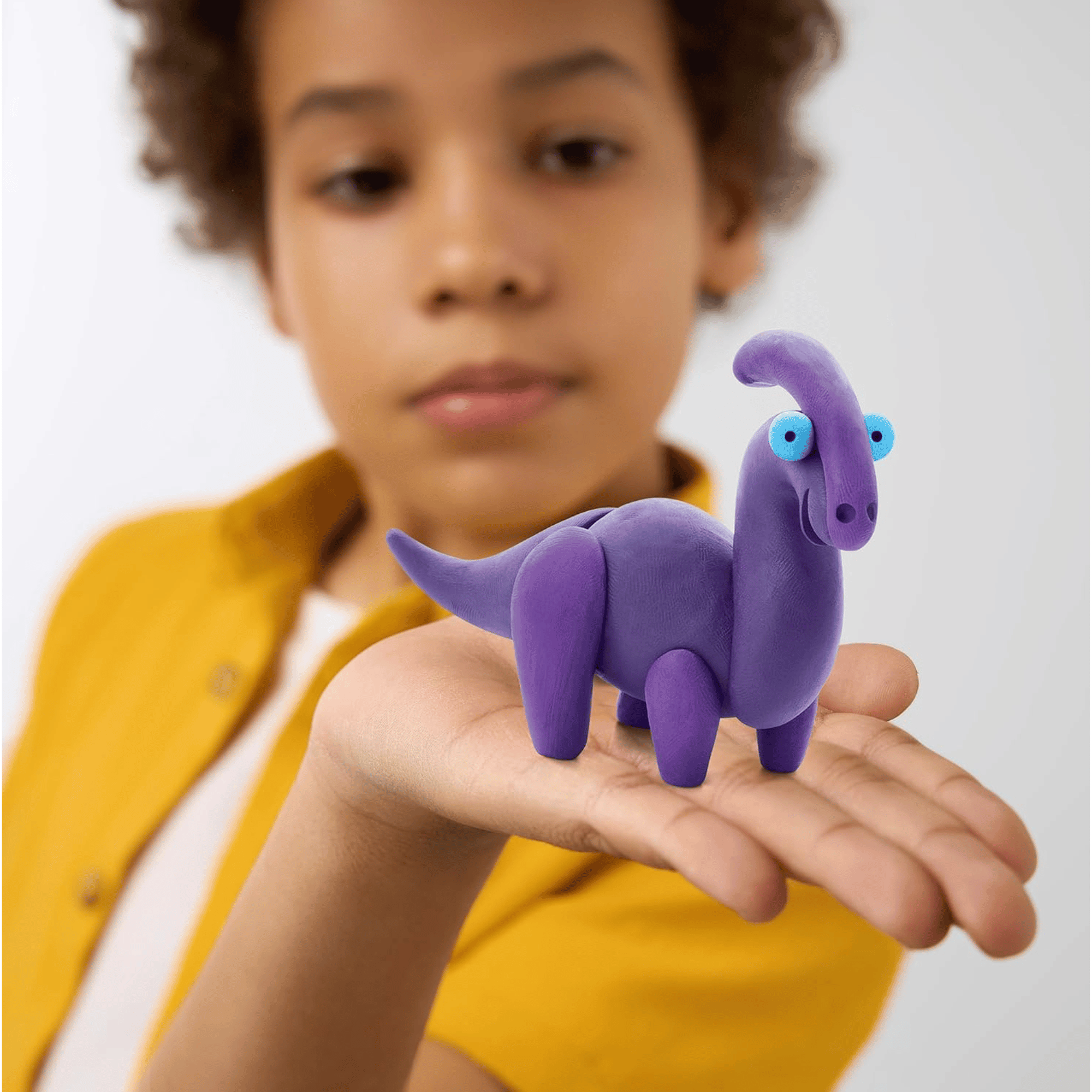 Hey Clay Mega Dinosaurios Set De Plasticinas-4