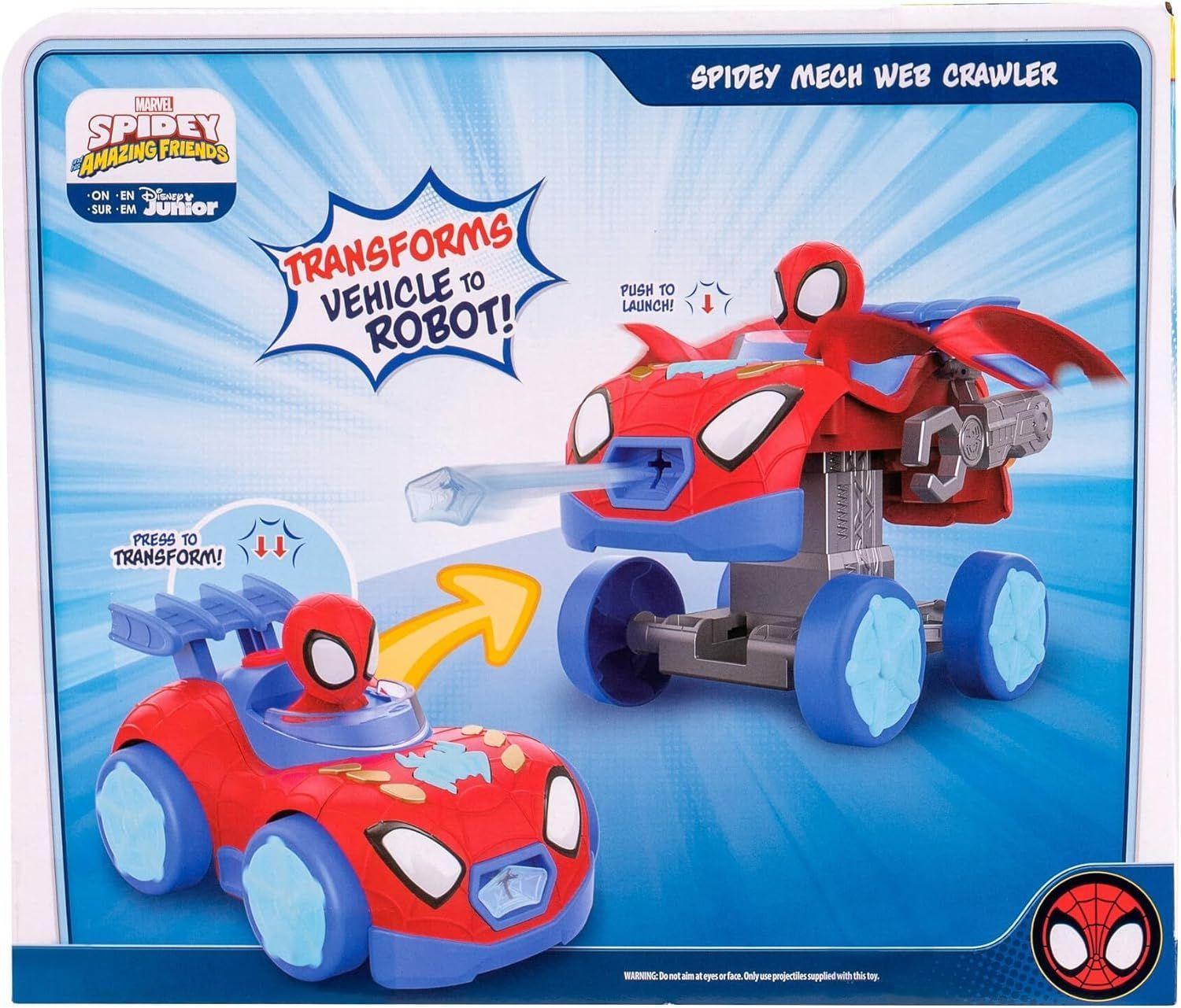 SPIDEY VEHICULO ESCALADOR METALICO TELARAÑA -5