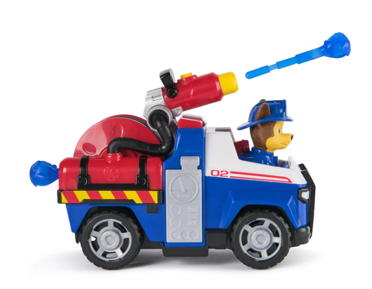 PAW PATROL CHASE VEHICULO DE RESCATE DE BOMBEROS FIRE RESCUE -3