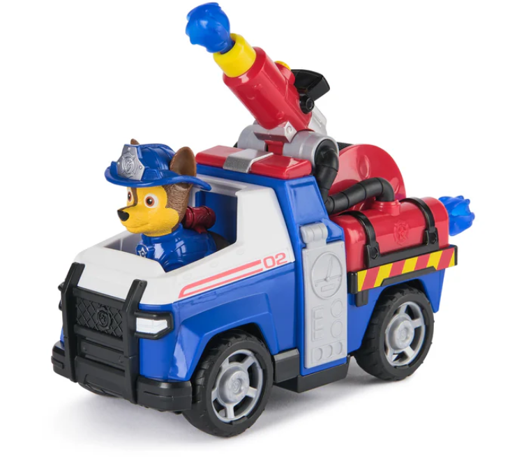 PAW PATROL CHASE VEHICULO DE RESCATE DE BOMBEROS FIRE RESCUE -4