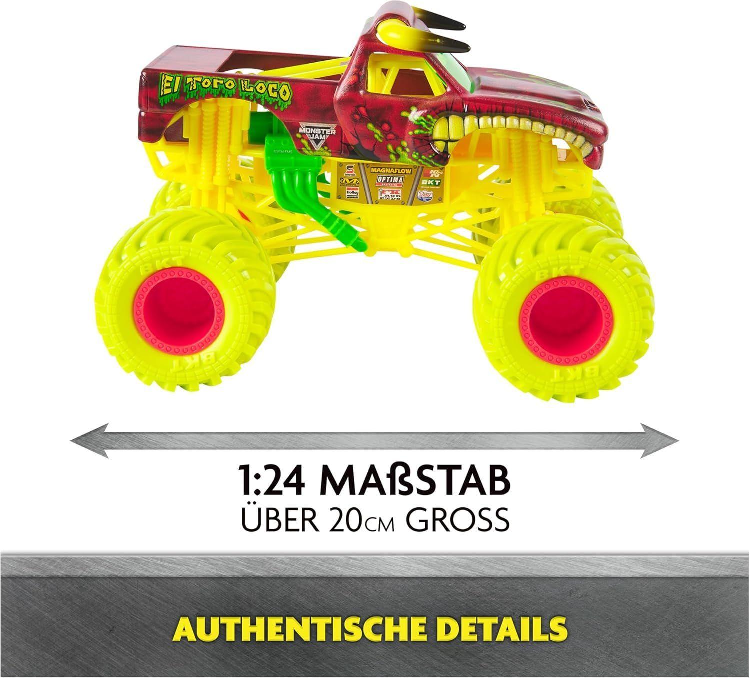 MONSTER JAM VEHICULO  EL TORO LOCO  ESCALA 1:24-4