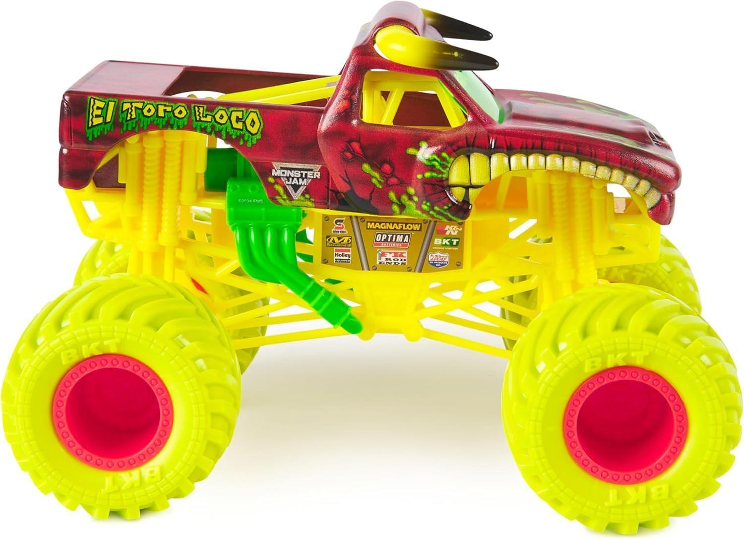 MONSTER JAM VEHICULO  EL TORO LOCO  ESCALA 1:24-6