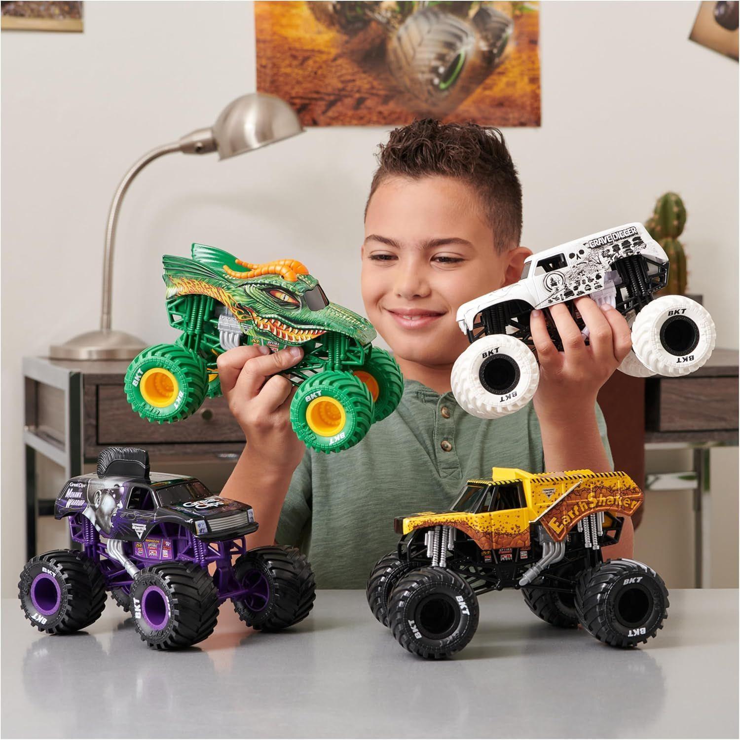 MONSTER JAM VEHICULO  EL TORO LOCO  ESCALA 1:24-7