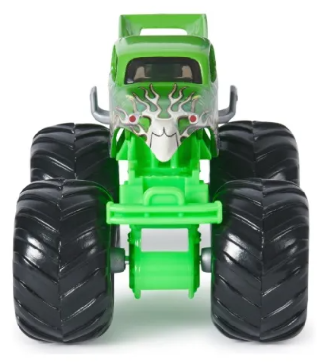 MONSTER JAM SET DOS VEHICULOS BOG HOG VS KING SLING-2